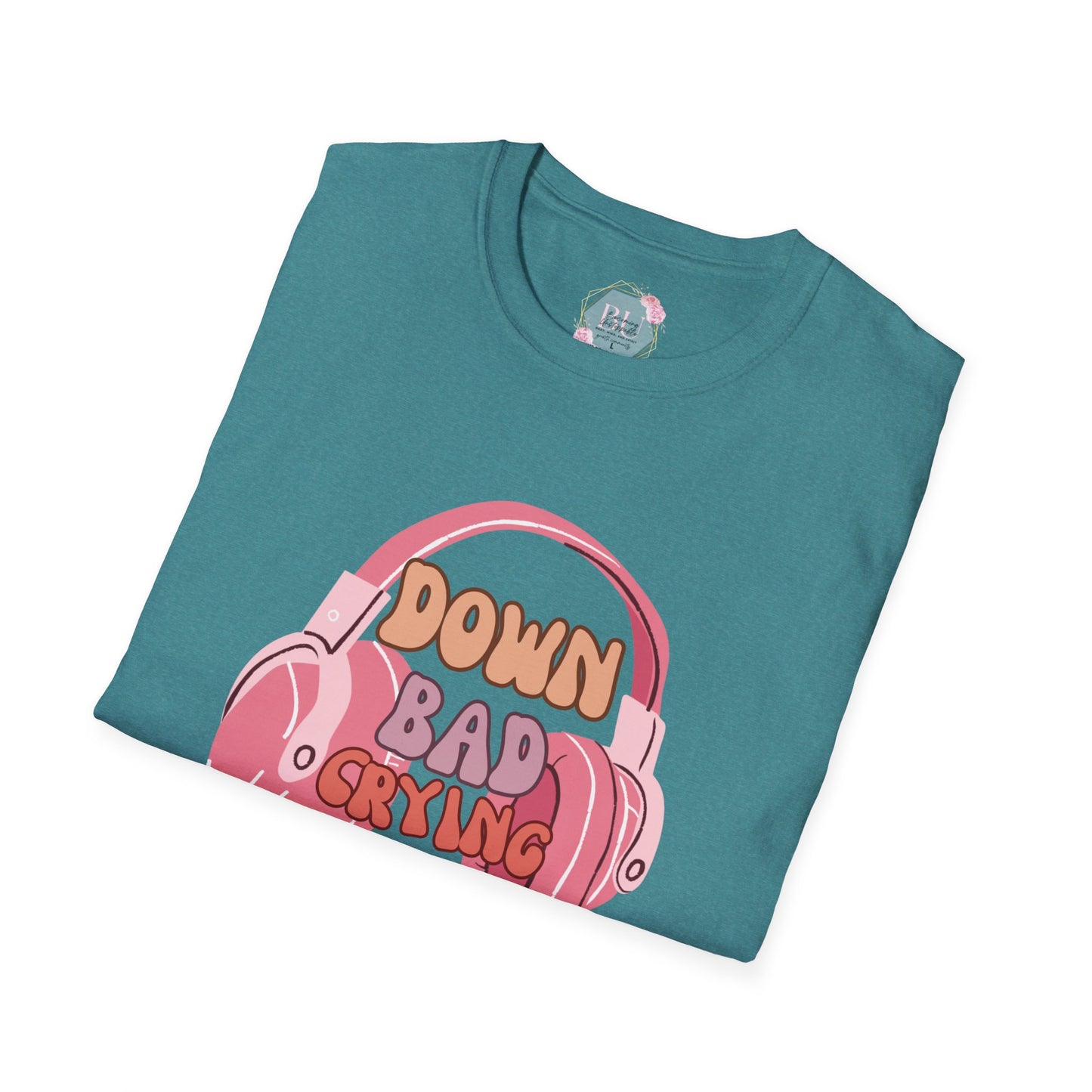 Down Bad Crying at the Gym- Gym T-Shirt, Fitness Apparel, Workout Shirt, Gift for Gym Lovers, Down Bad Crying at the Gym