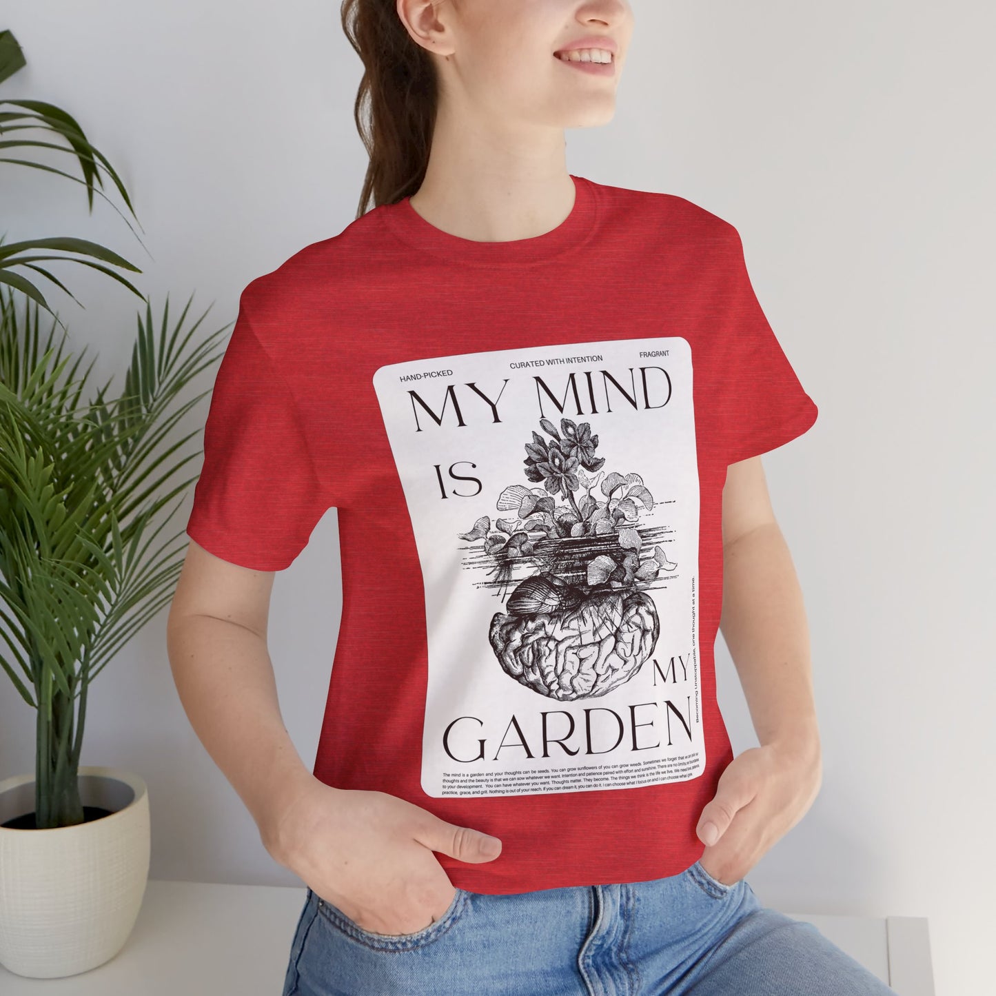 Mind Garden -Unisex Jersey Short Sleeve Tee