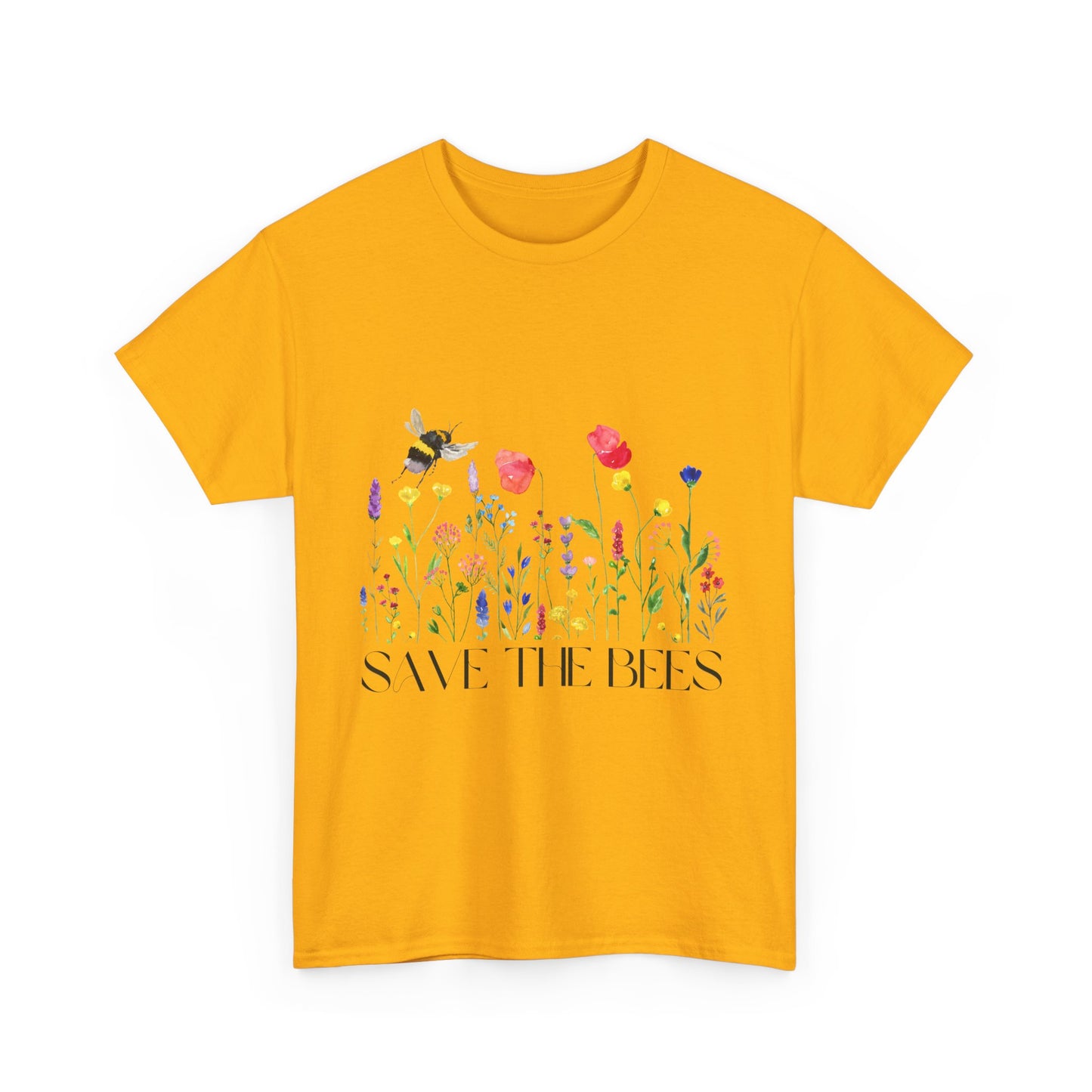 Save the Bees, Please! Unisex Heavy Cotton