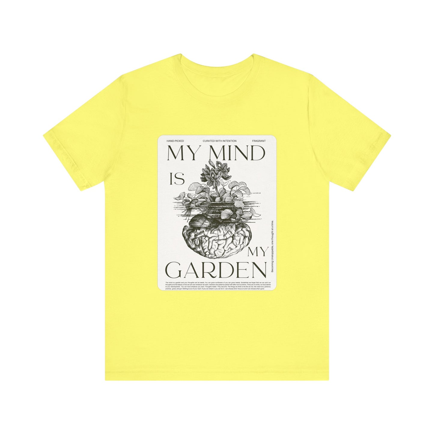 Mind Garden -Unisex Jersey Short Sleeve Tee