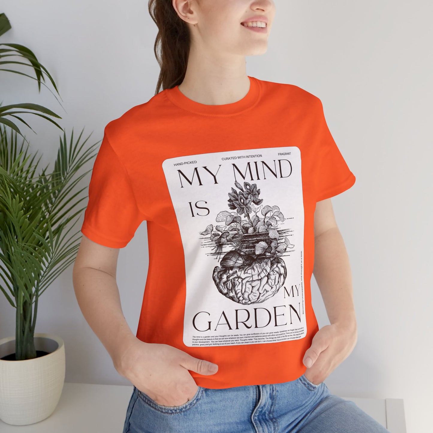 Mind Garden -Unisex Jersey Short Sleeve Tee
