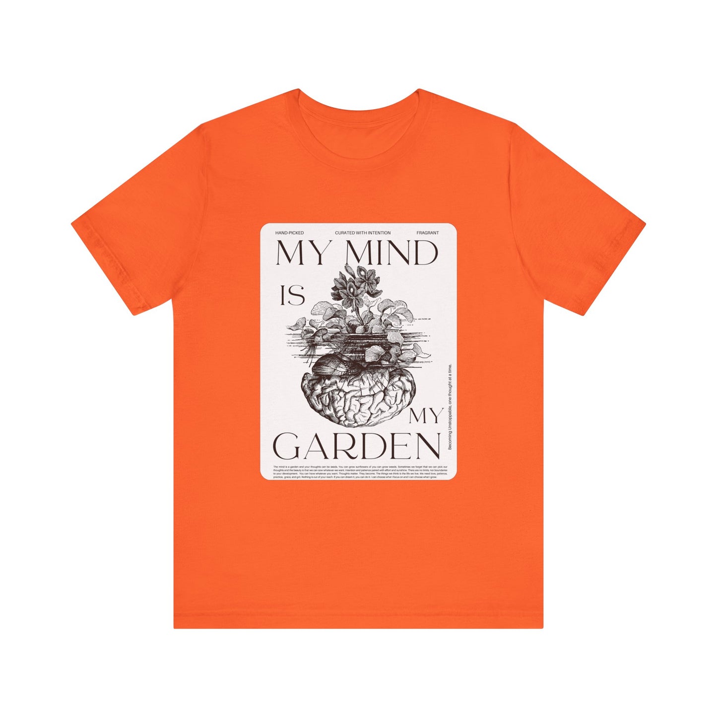 Mind Garden -Unisex Jersey Short Sleeve Tee