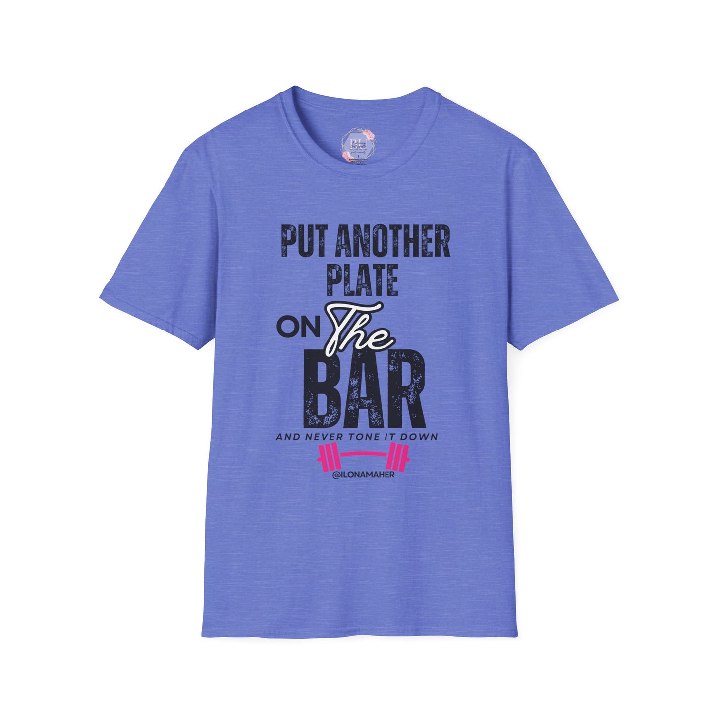 PUT ANOTHER PLATE ON THE BAR- Powerlifting Motivational T-Shirt, Fit Gift for Gym Lovers, Fitness Humor Tee, Workout Apparel, Unisex Gym Shirt