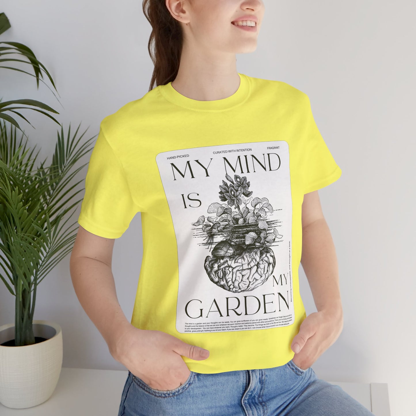 Mind Garden -Unisex Jersey Short Sleeve Tee