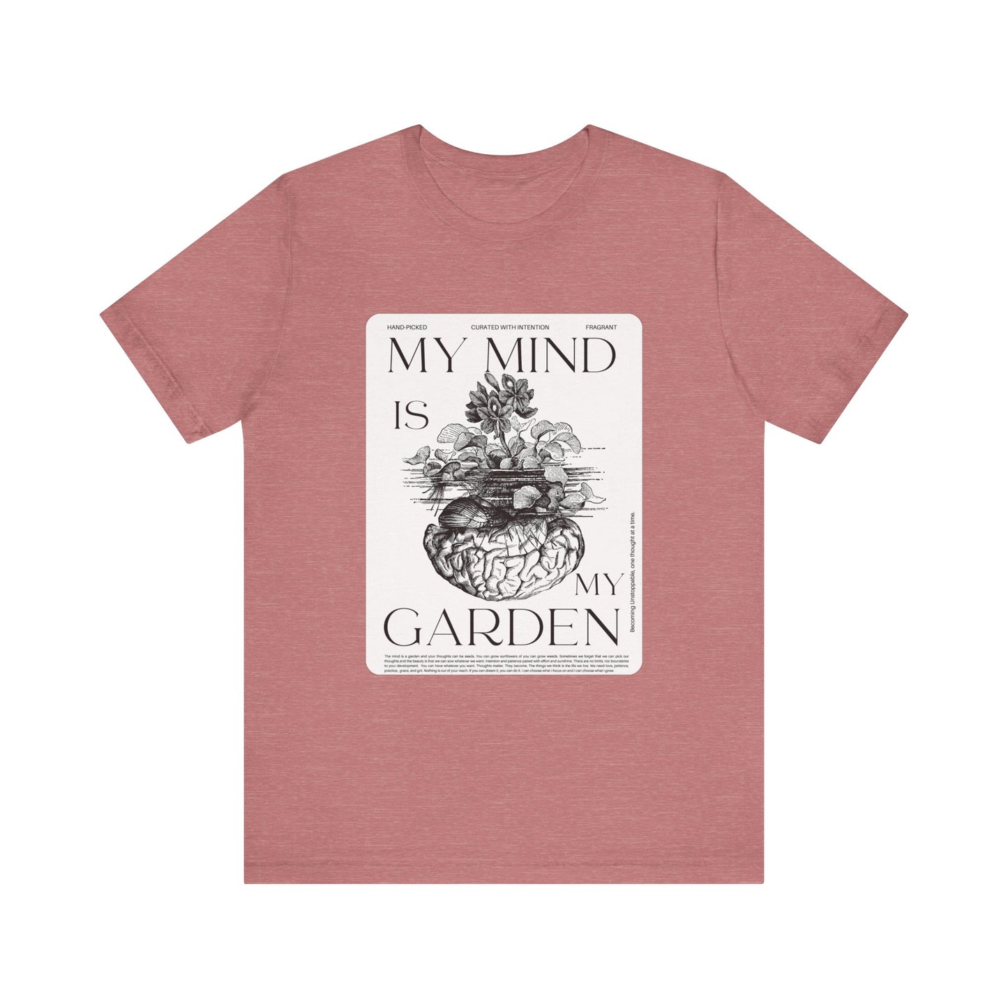 Mind Garden -Unisex Jersey Short Sleeve Tee