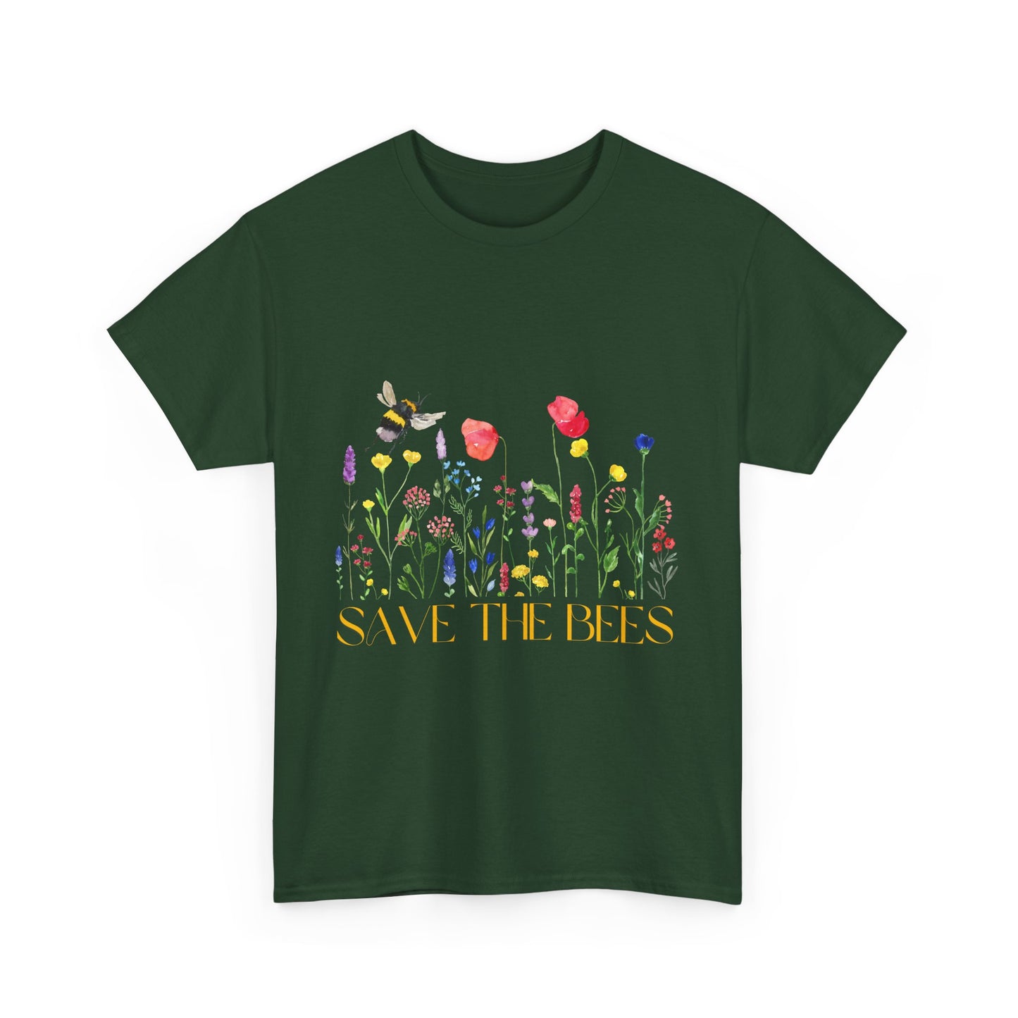 Save the Bees, Please! Unisex Heavy Cotton