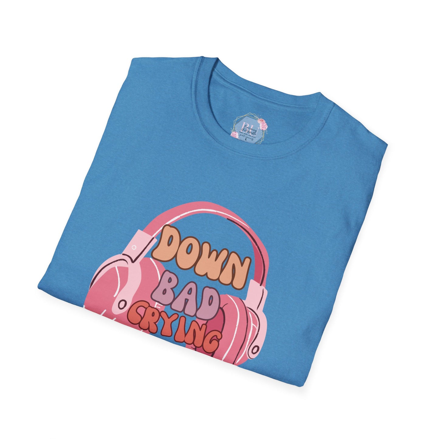 Down Bad Crying at the Gym- Gym T-Shirt, Fitness Apparel, Workout Shirt, Gift for Gym Lovers, Down Bad Crying at the Gym