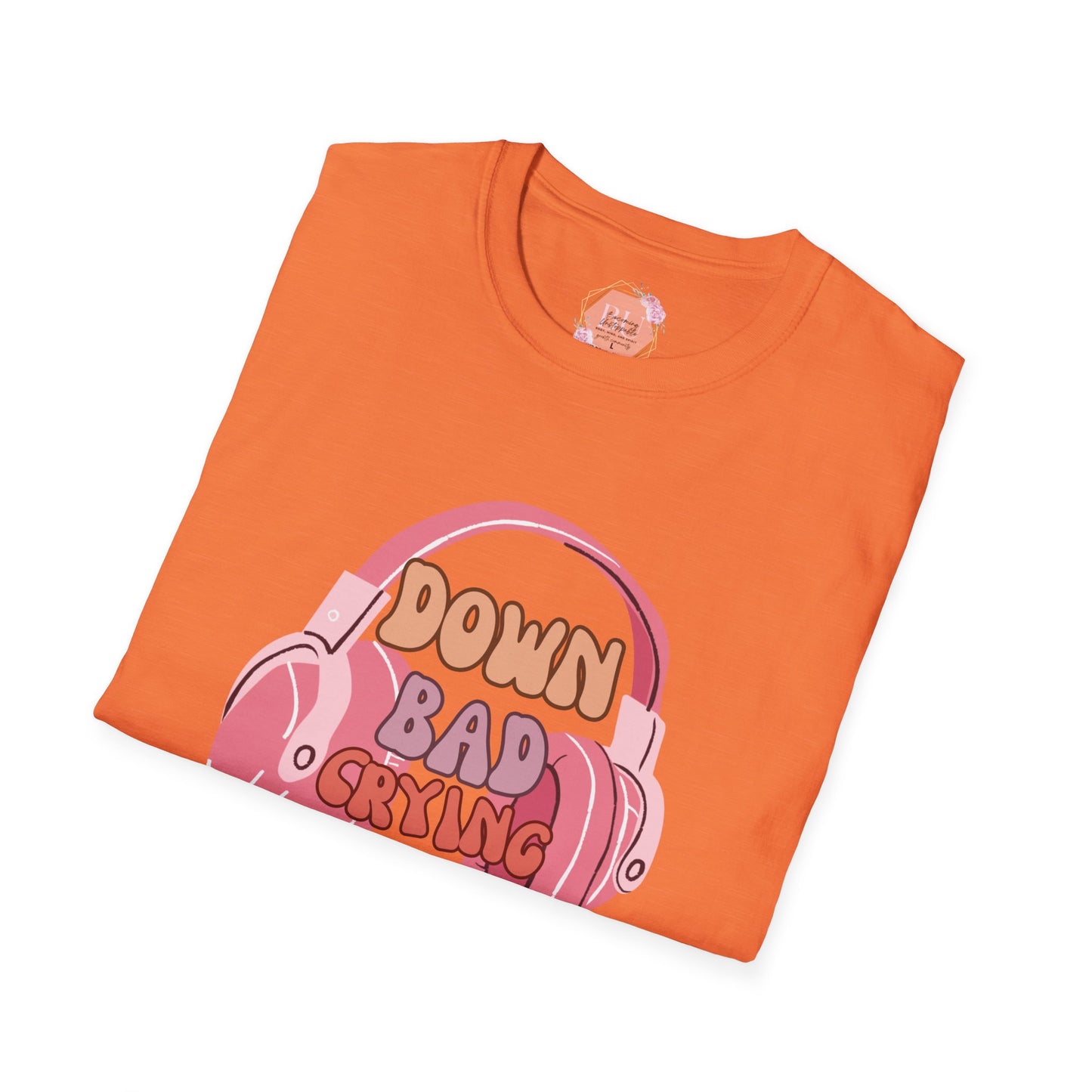 Down Bad Crying at the Gym- Gym T-Shirt, Fitness Apparel, Workout Shirt, Gift for Gym Lovers, Down Bad Crying at the Gym