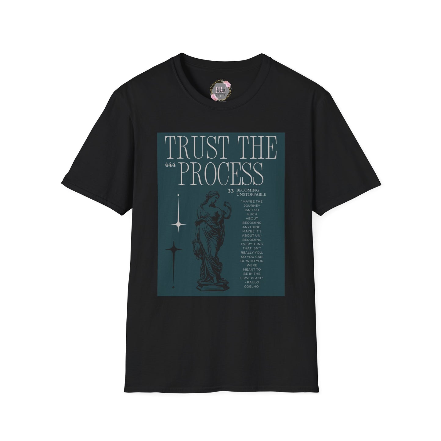 Trust the Process Unisex Softstyle T-Shirt, Motivational Tee, Inspirational Shirt, Gift for Friends, Positive Affirmation Apparel