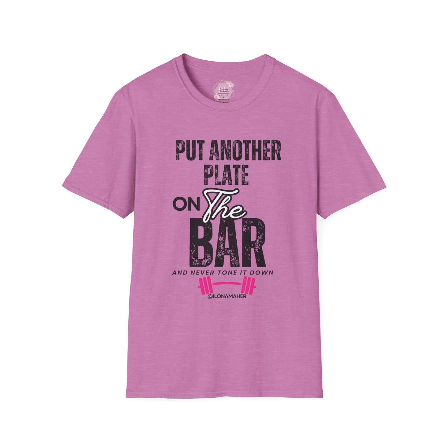 PUT ANOTHER PLATE ON THE BAR- Powerlifting Motivational T-Shirt, Fit Gift for Gym Lovers, Fitness Humor Tee, Workout Apparel, Unisex Gym Shirt