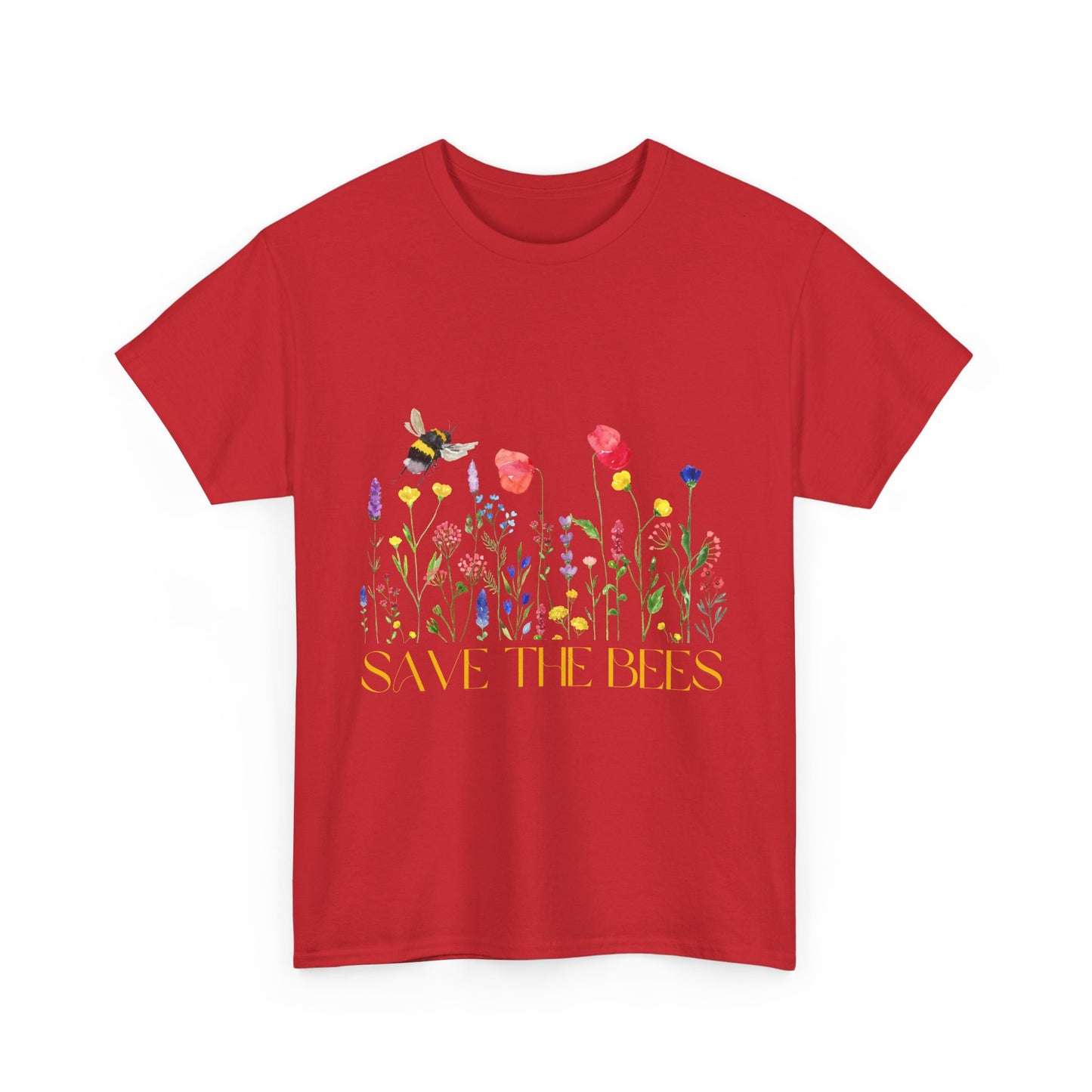 Save the Bees, Please! Unisex Heavy Cotton