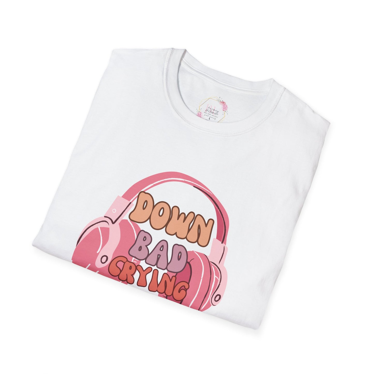 Down Bad Crying at the Gym- Gym T-Shirt, Fitness Apparel, Workout Shirt, Gift for Gym Lovers, Down Bad Crying at the Gym