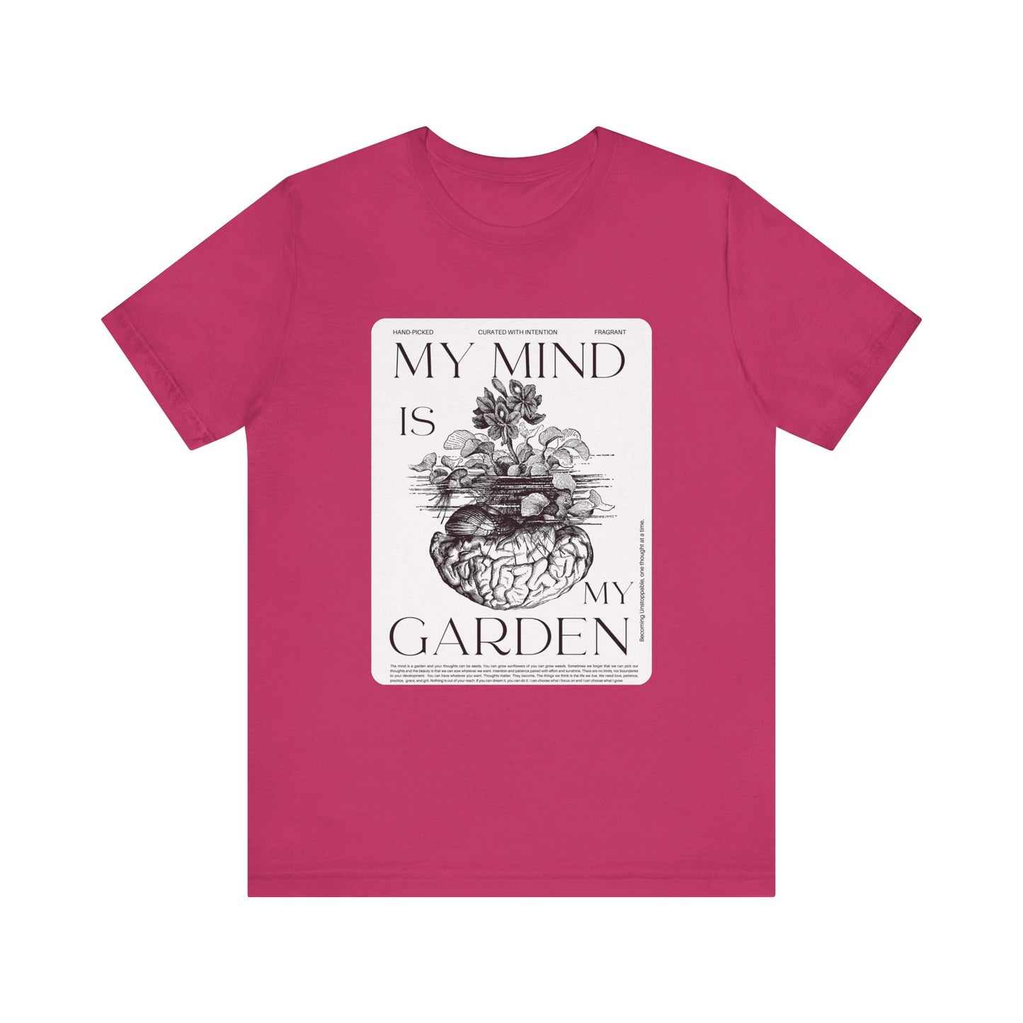 Mind Garden -Unisex Jersey Short Sleeve Tee