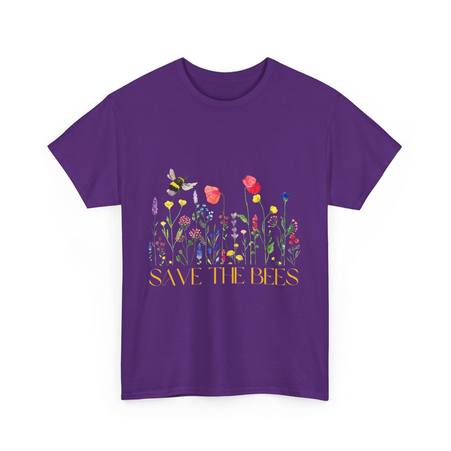 Save the Bees, Please! Unisex Heavy Cotton