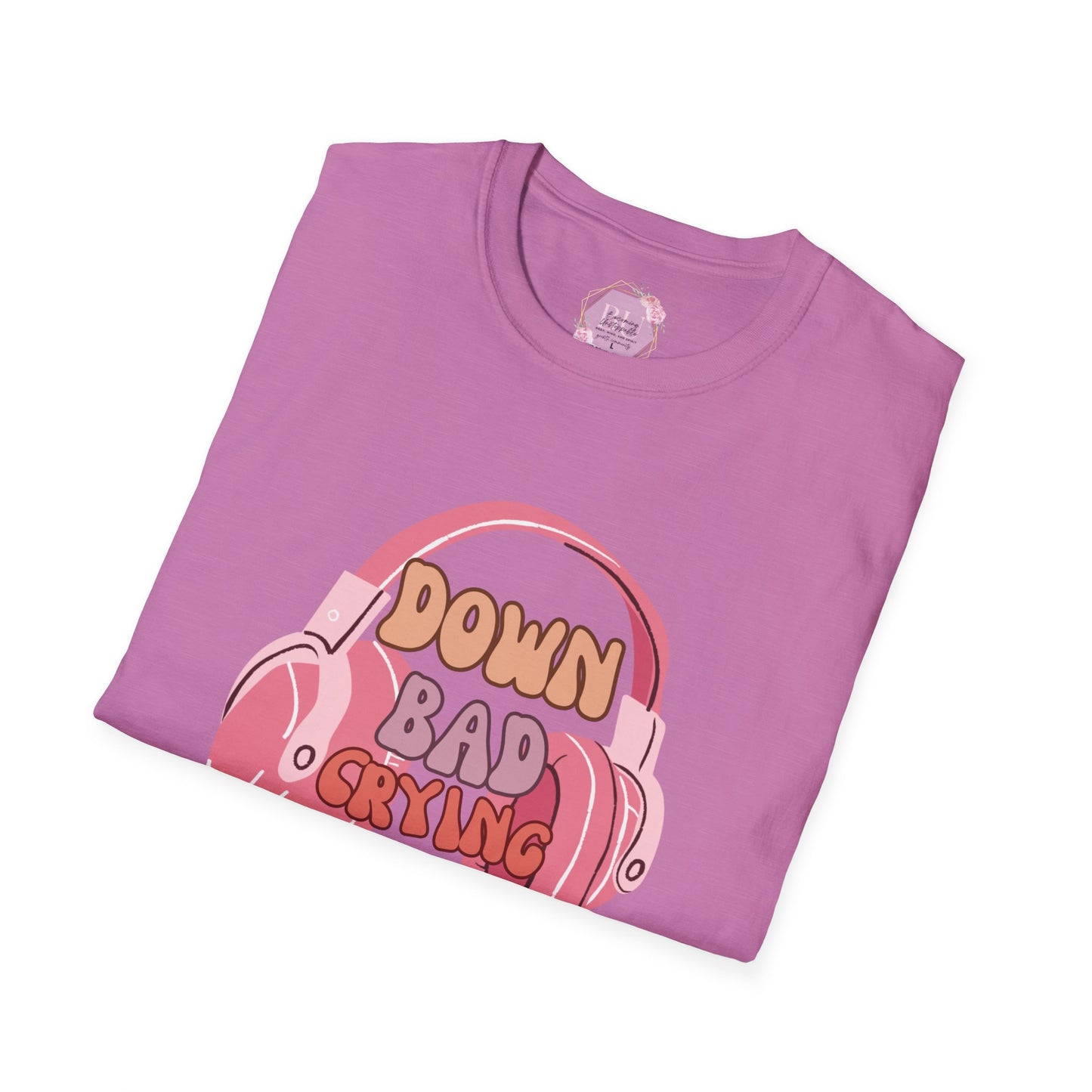 Down Bad Crying at the Gym- Gym T-Shirt, Fitness Apparel, Workout Shirt, Gift for Gym Lovers, Down Bad Crying at the Gym