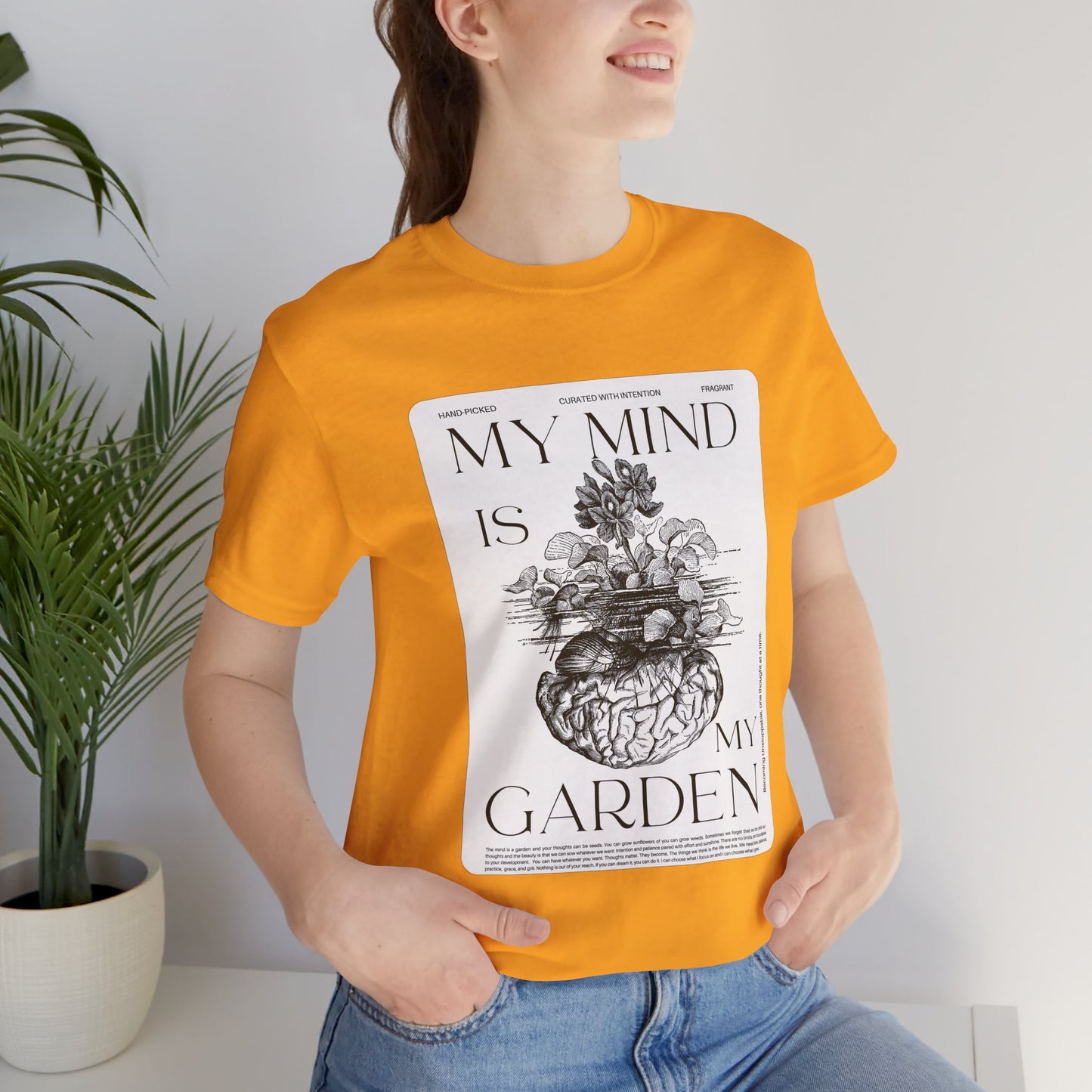 Mind Garden -Unisex Jersey Short Sleeve Tee