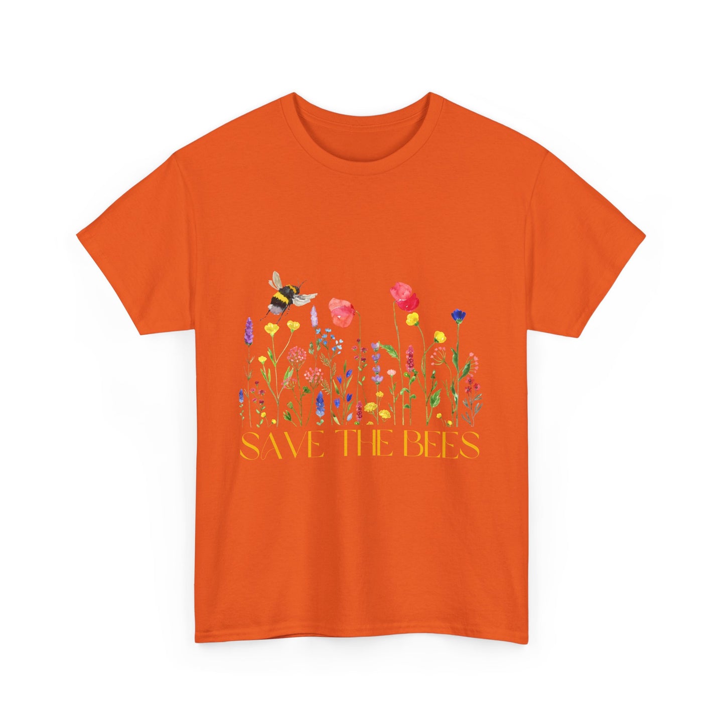 Save the Bees, Please! Unisex Heavy Cotton