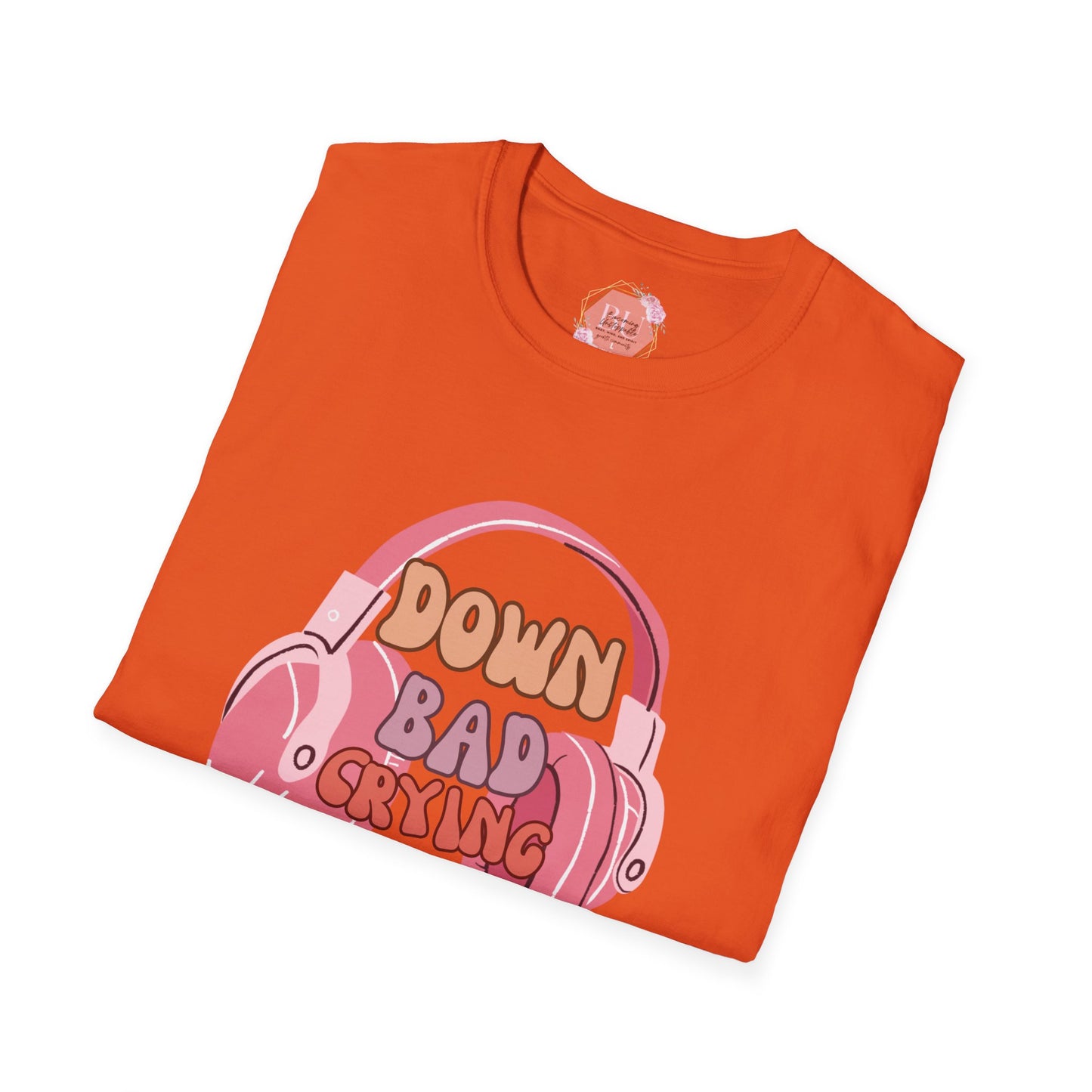 Down Bad Crying at the Gym- Gym T-Shirt, Fitness Apparel, Workout Shirt, Gift for Gym Lovers, Down Bad Crying at the Gym