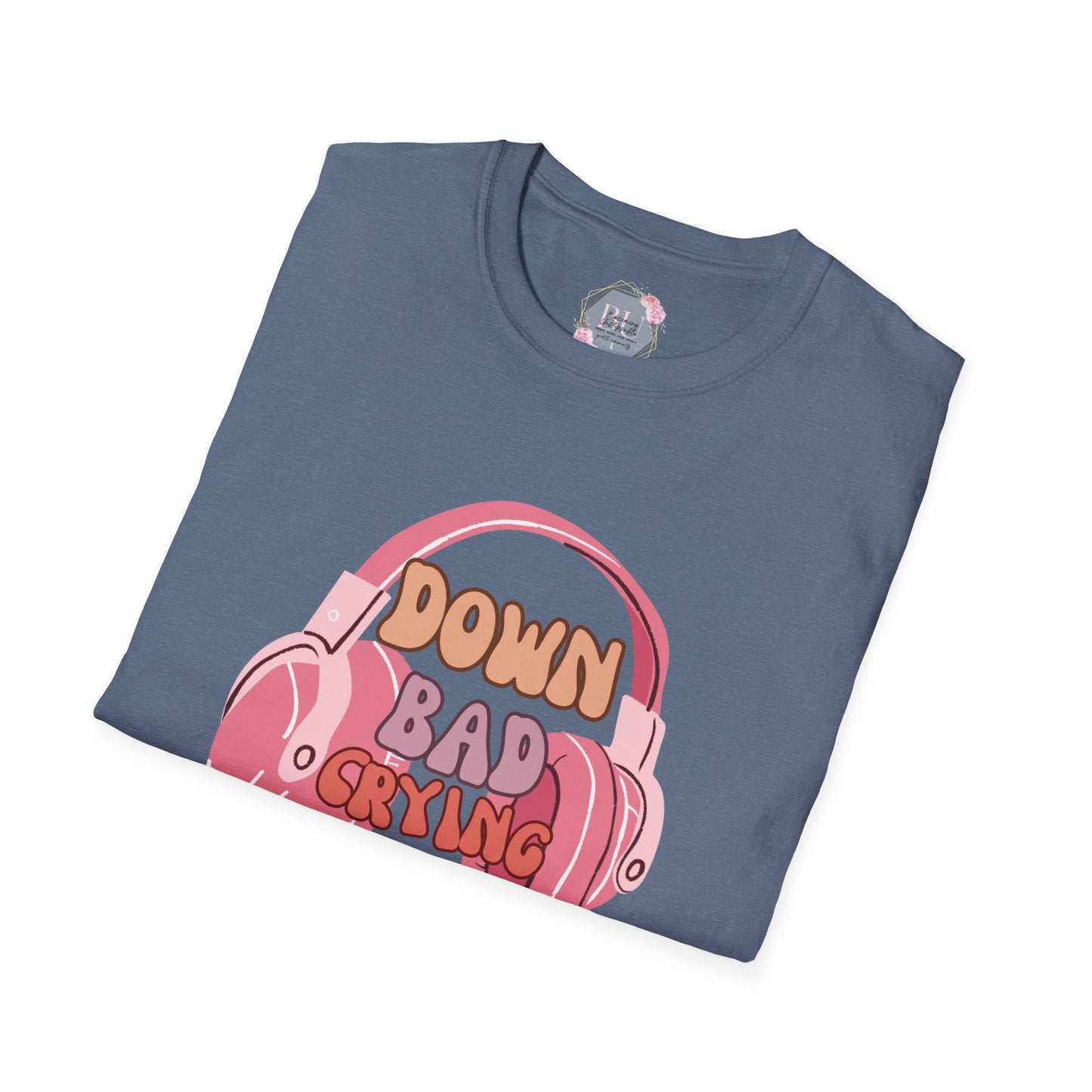 Down Bad Crying at the Gym- Gym T-Shirt, Fitness Apparel, Workout Shirt, Gift for Gym Lovers, Down Bad Crying at the Gym