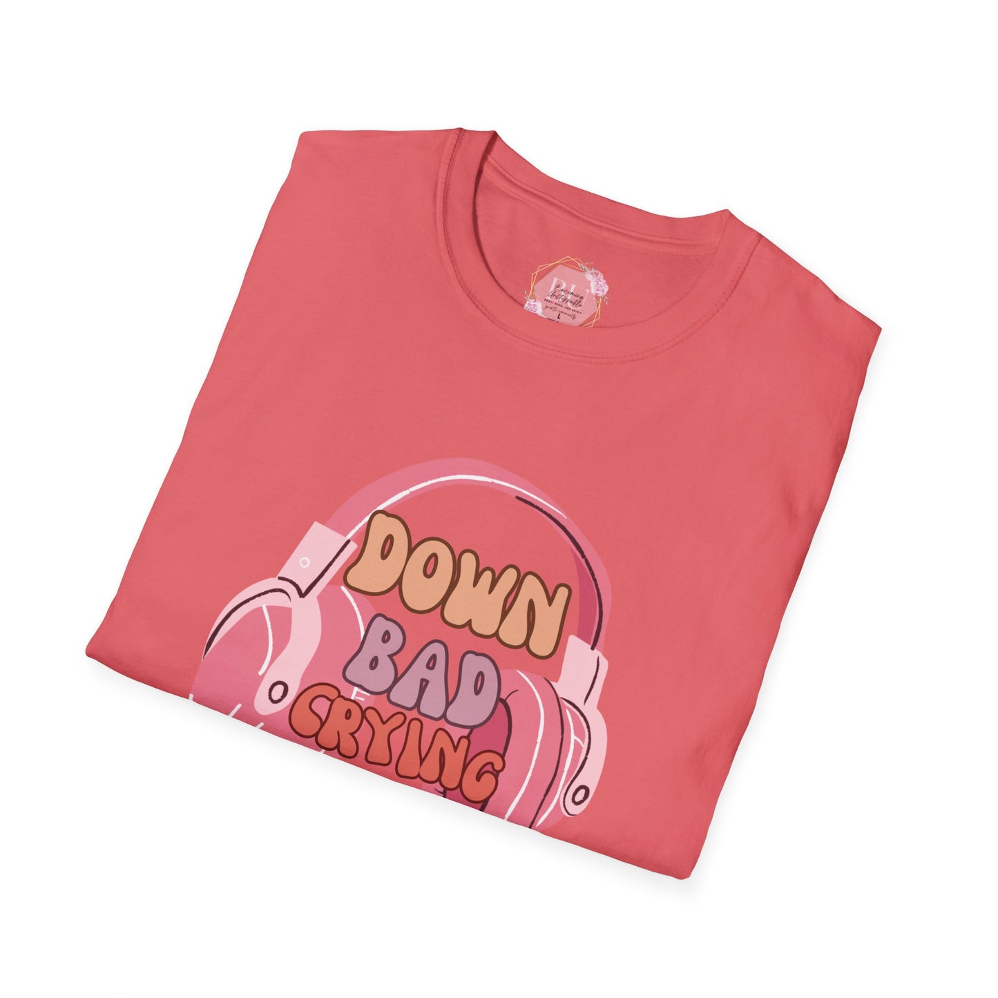 Down Bad Crying at the Gym- Gym T-Shirt, Fitness Apparel, Workout Shirt, Gift for Gym Lovers, Down Bad Crying at the Gym