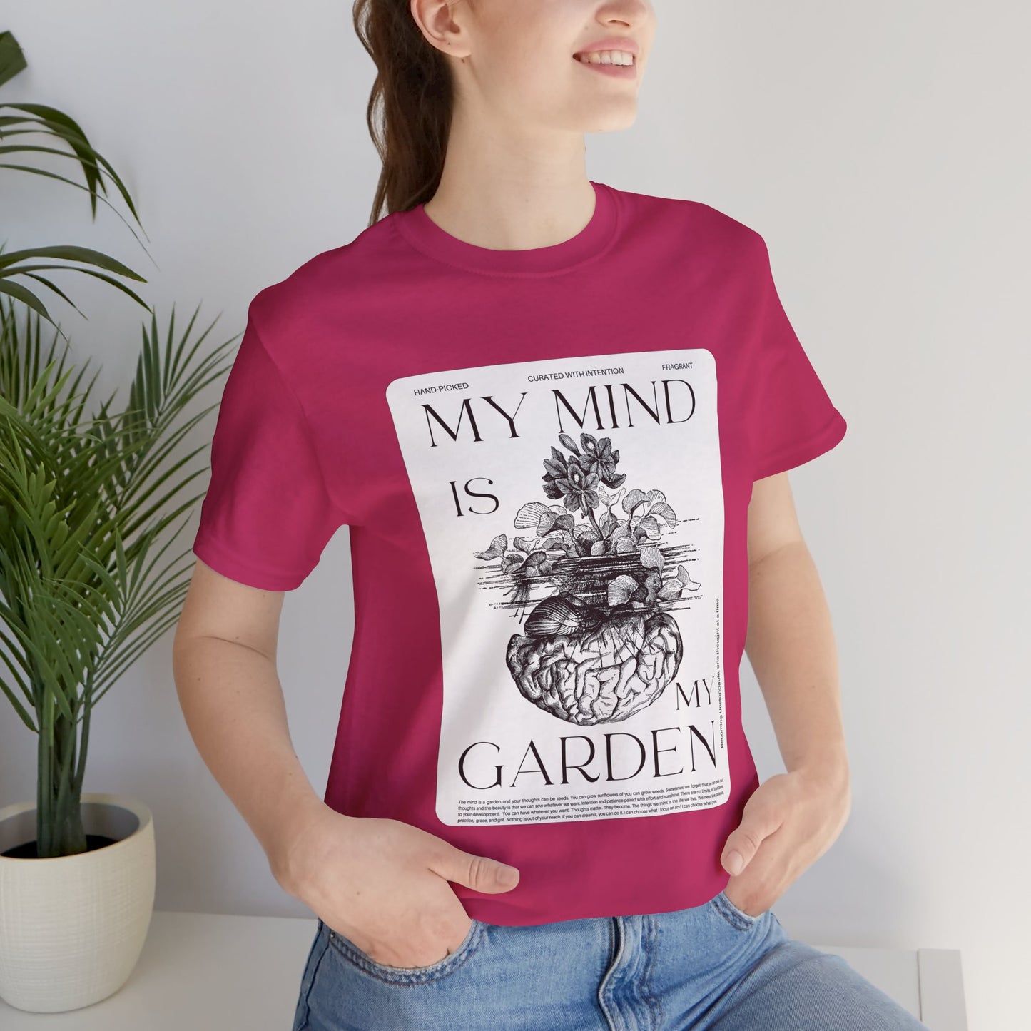 Mind Garden -Unisex Jersey Short Sleeve Tee
