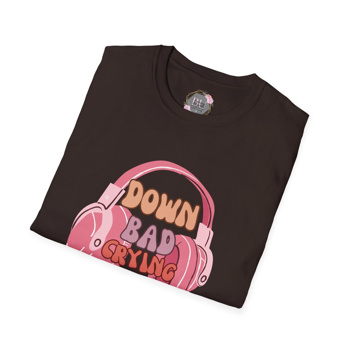 Down Bad Crying at the Gym- Gym T-Shirt, Fitness Apparel, Workout Shirt, Gift for Gym Lovers, Down Bad Crying at the Gym