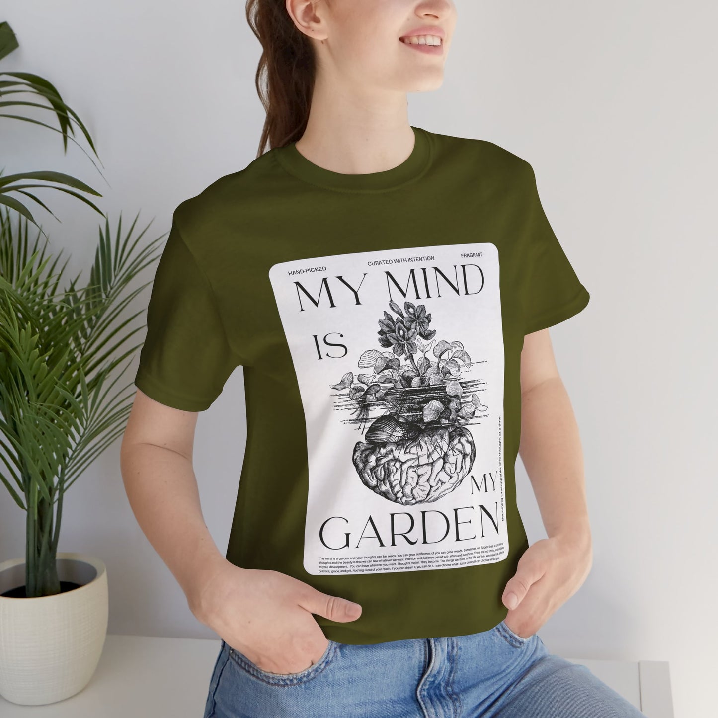 Mind Garden -Unisex Jersey Short Sleeve Tee