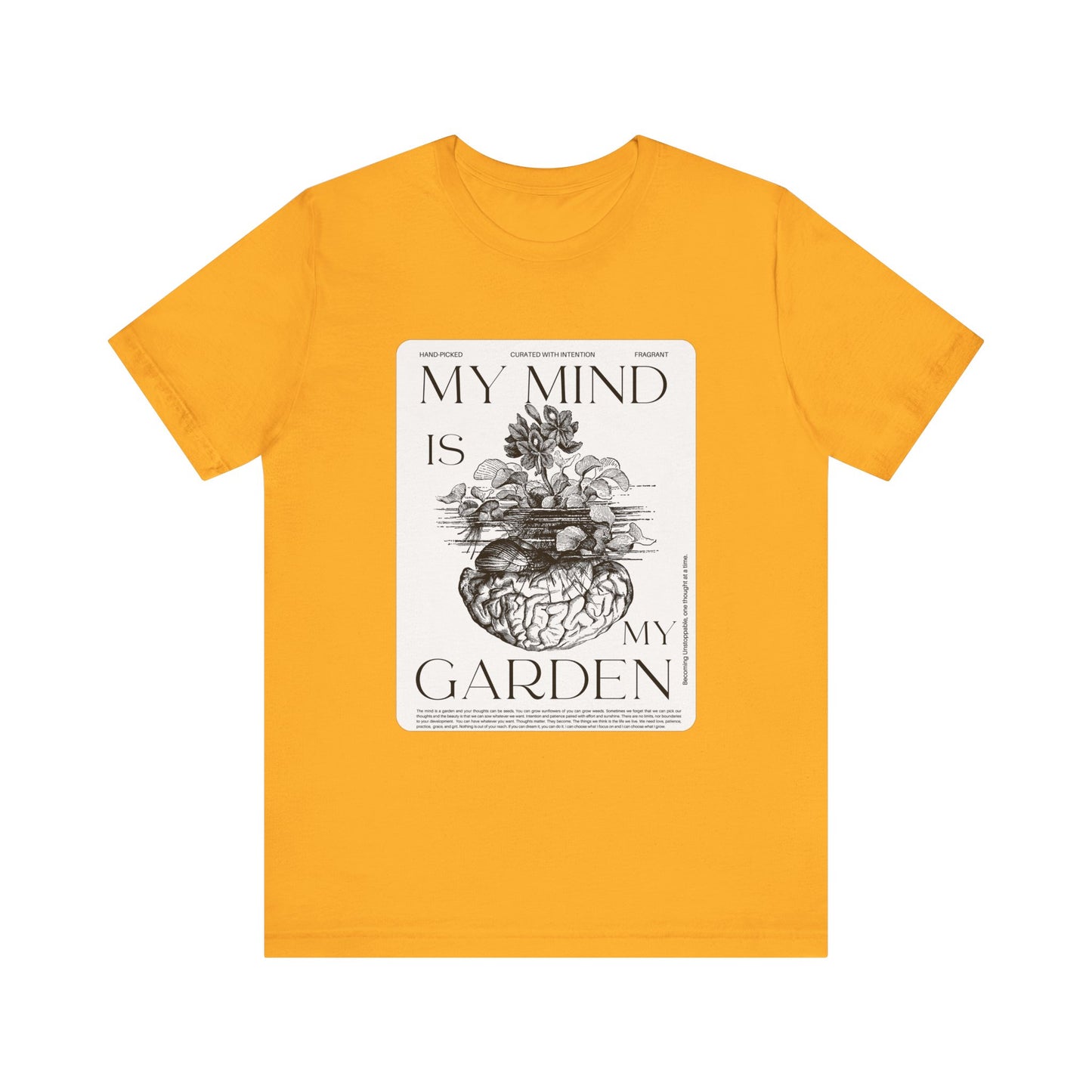 Mind Garden -Unisex Jersey Short Sleeve Tee