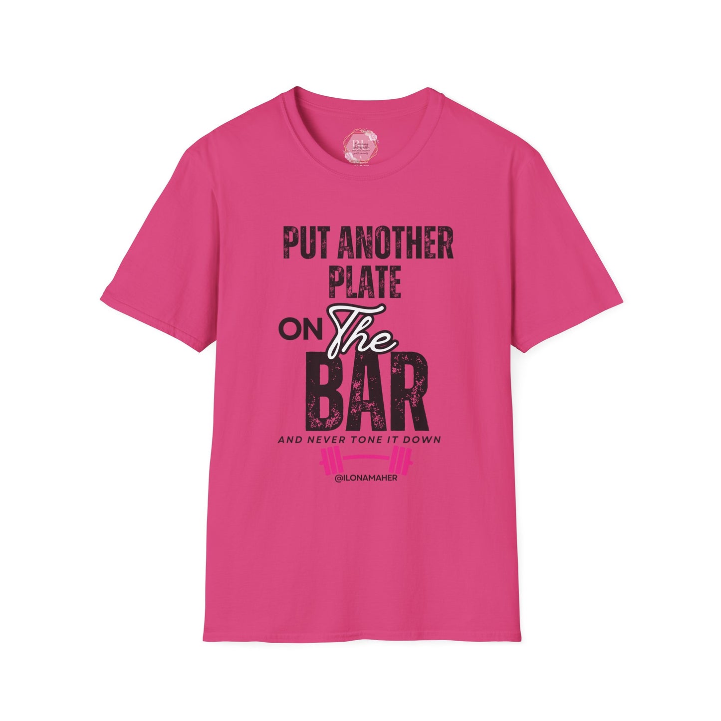 PUT ANOTHER PLATE ON THE BAR- Powerlifting Motivational T-Shirt, Fit Gift for Gym Lovers, Fitness Humor Tee, Workout Apparel, Unisex Gym Shirt