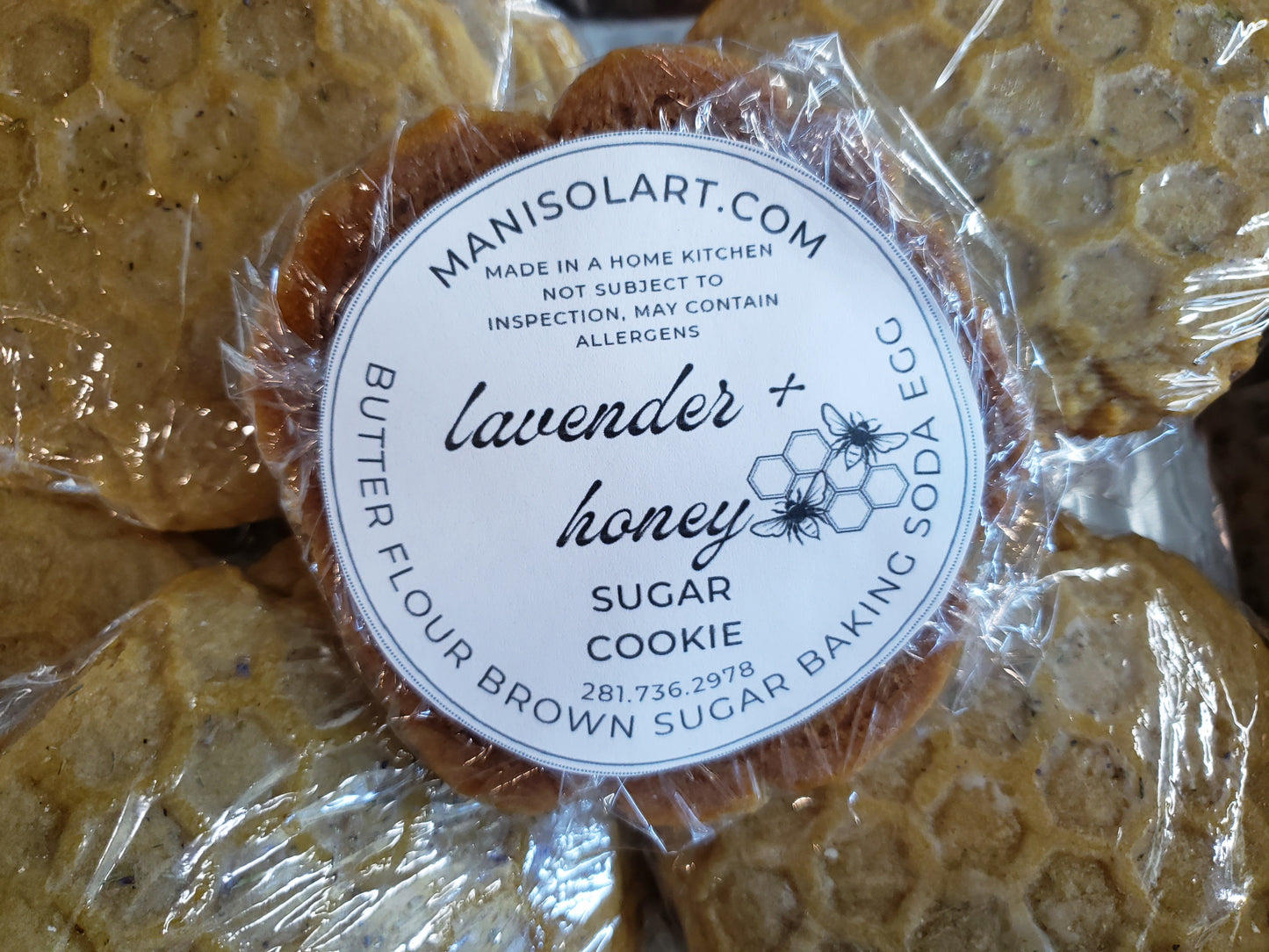 Lavender Honey Cookies