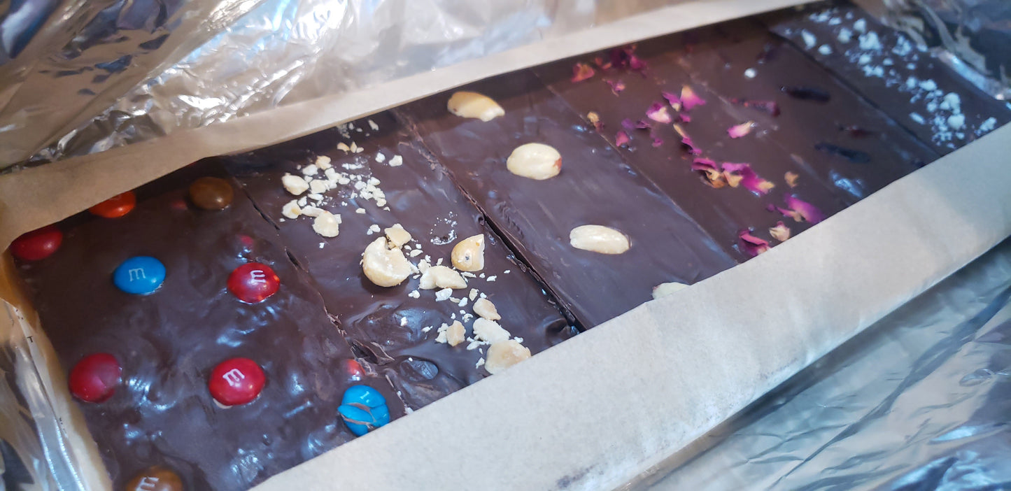 Gourmet Hand Stuffed Chocolate Bars