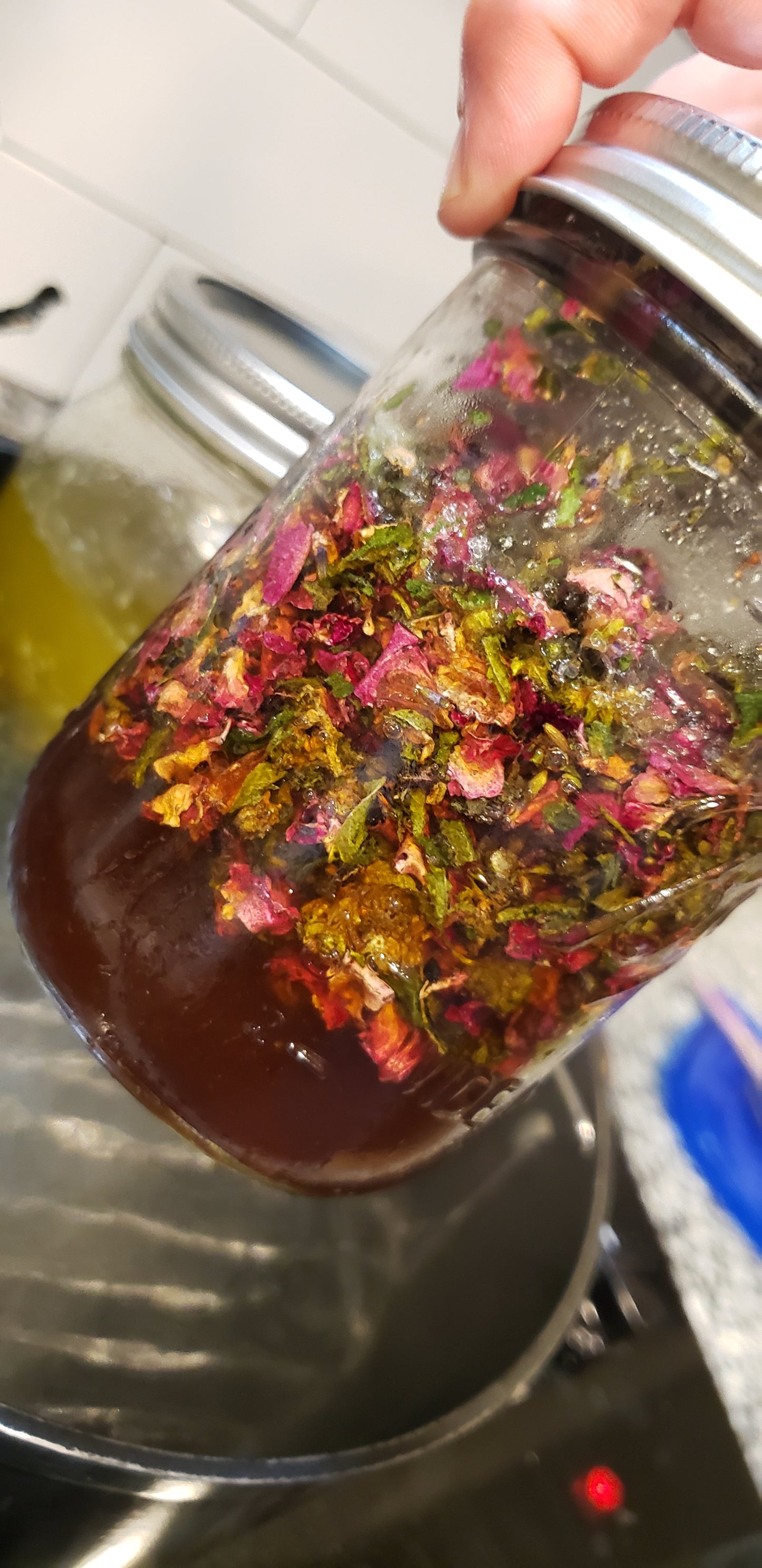 Rose Infused Honey