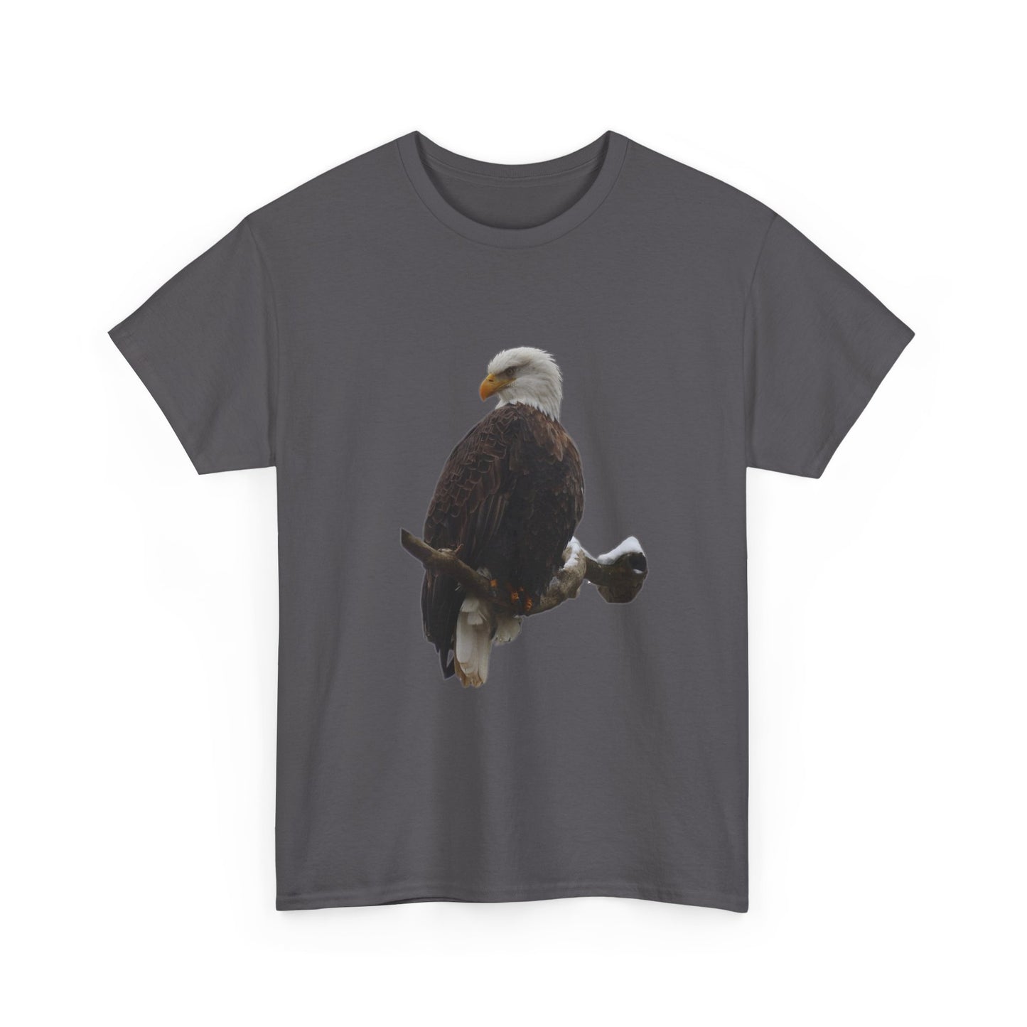 Eagle on Branch Unisex Heavy Cotton Tee