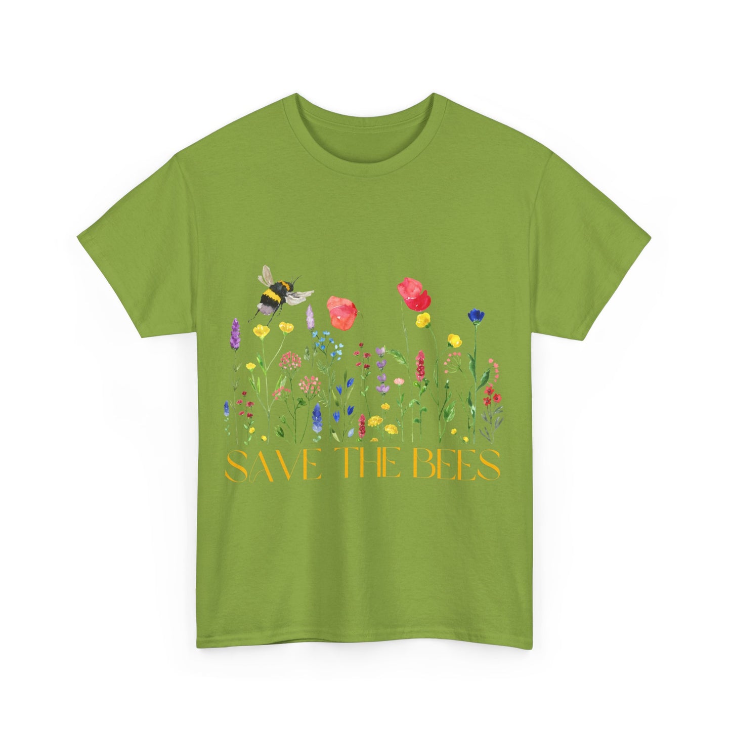 Save the Bees, Please! Unisex Heavy Cotton