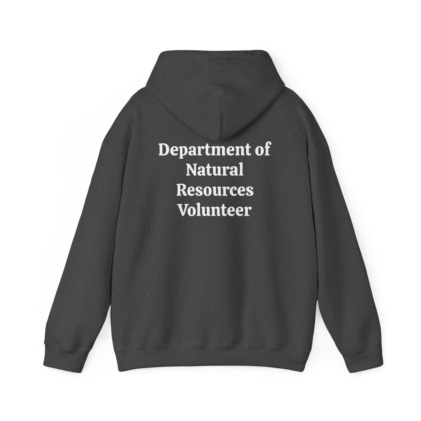 Eagle on Branch DNR Volunteer Hooded Sweatshirt v. 1