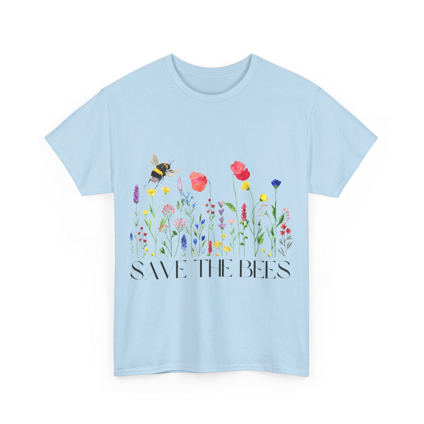 Save the Bees, Please! Unisex Heavy Cotton