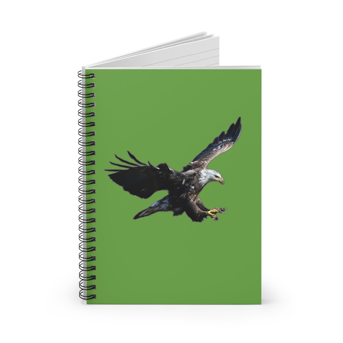 Eagle Landing Spiral Notebook - Ruled Line