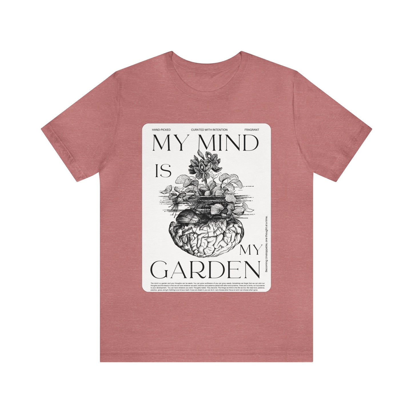 Mind Garden -Unisex Jersey Short Sleeve Tee