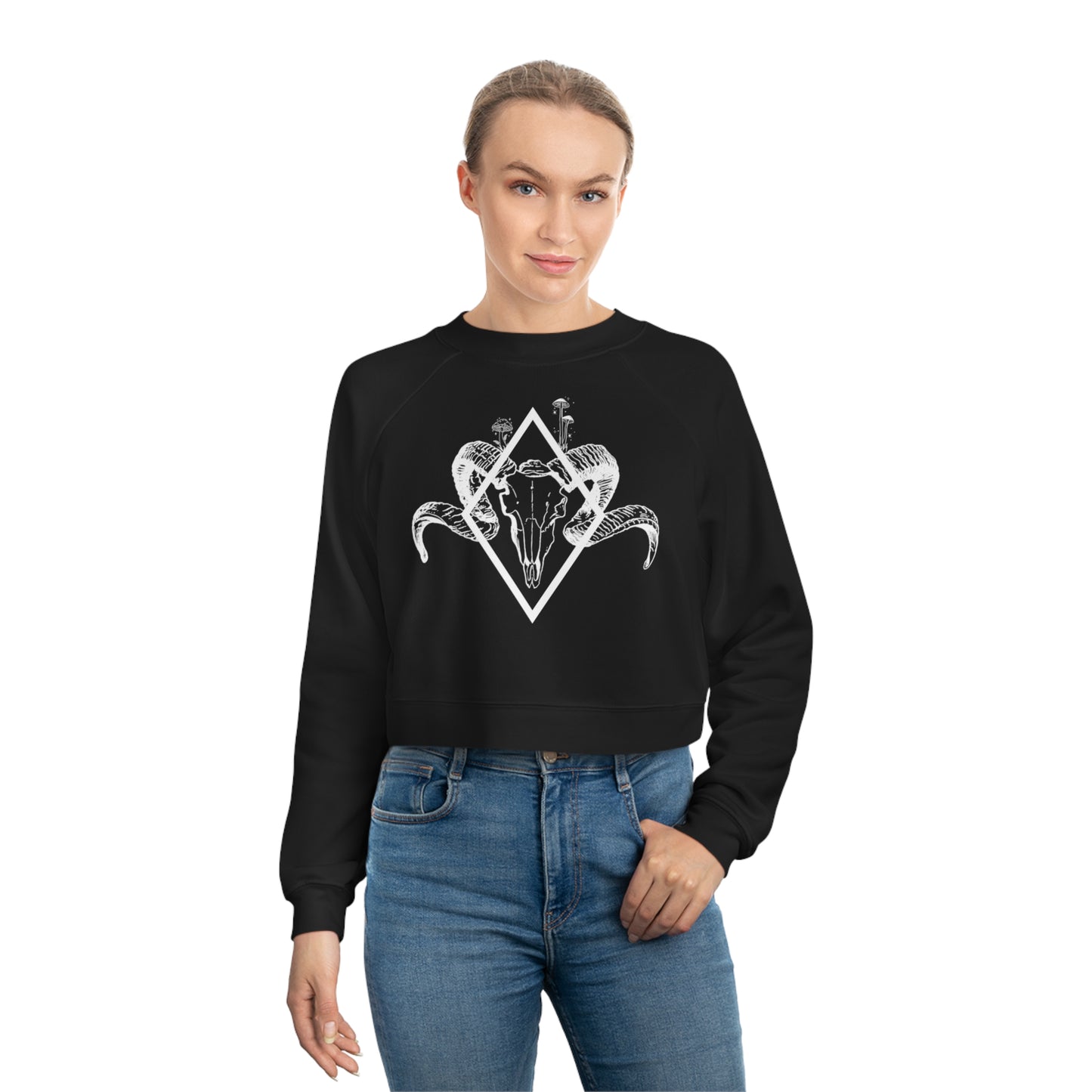 Decay- Women's Cropped Fleece Pullover