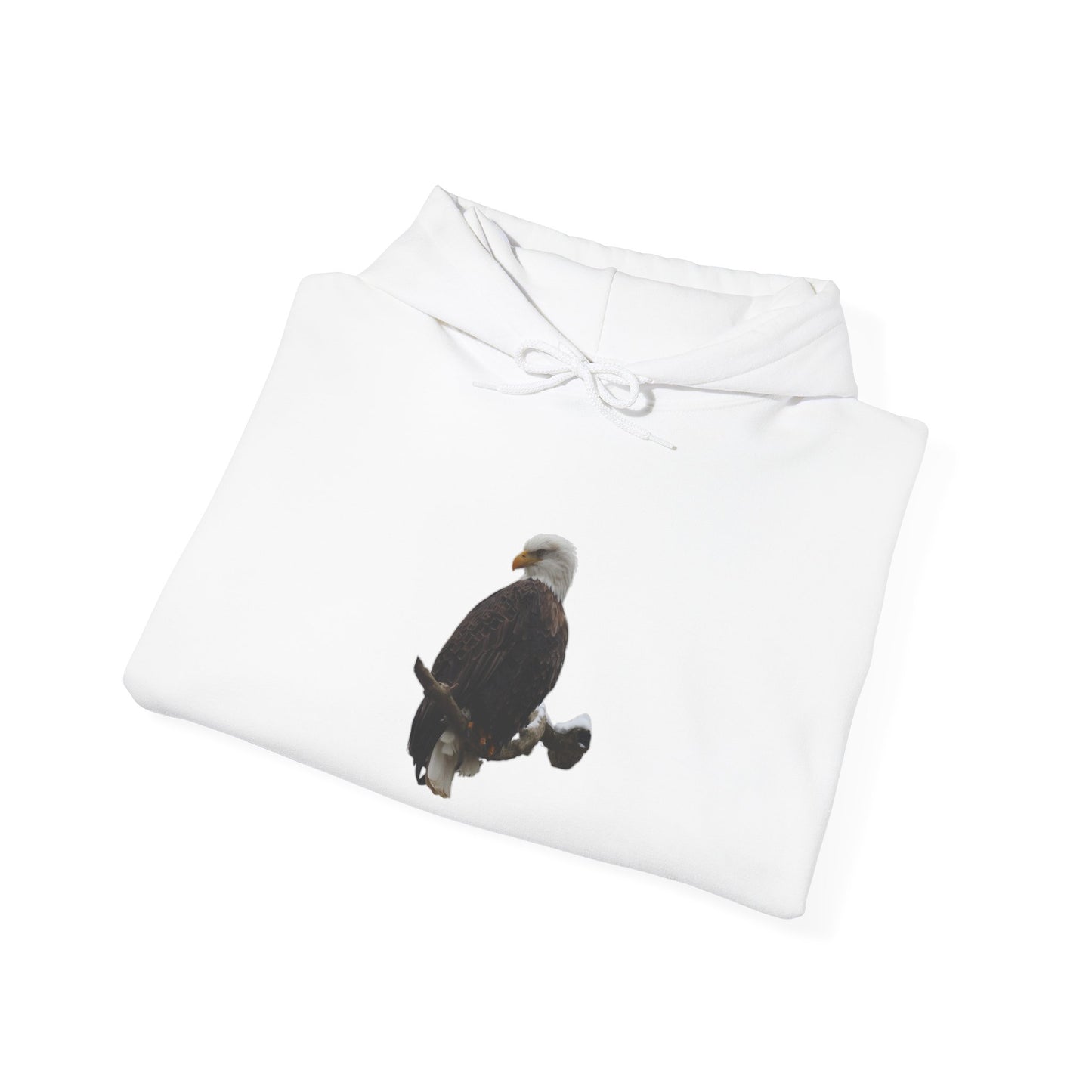 Eagle on Branch DNR Volunteer Hooded Sweatshirt v. 1