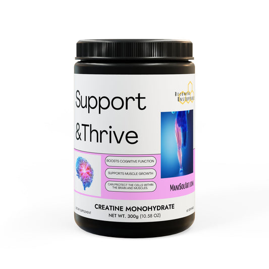 Creatine Monohydrate Supplement (300g, 10.58oz)