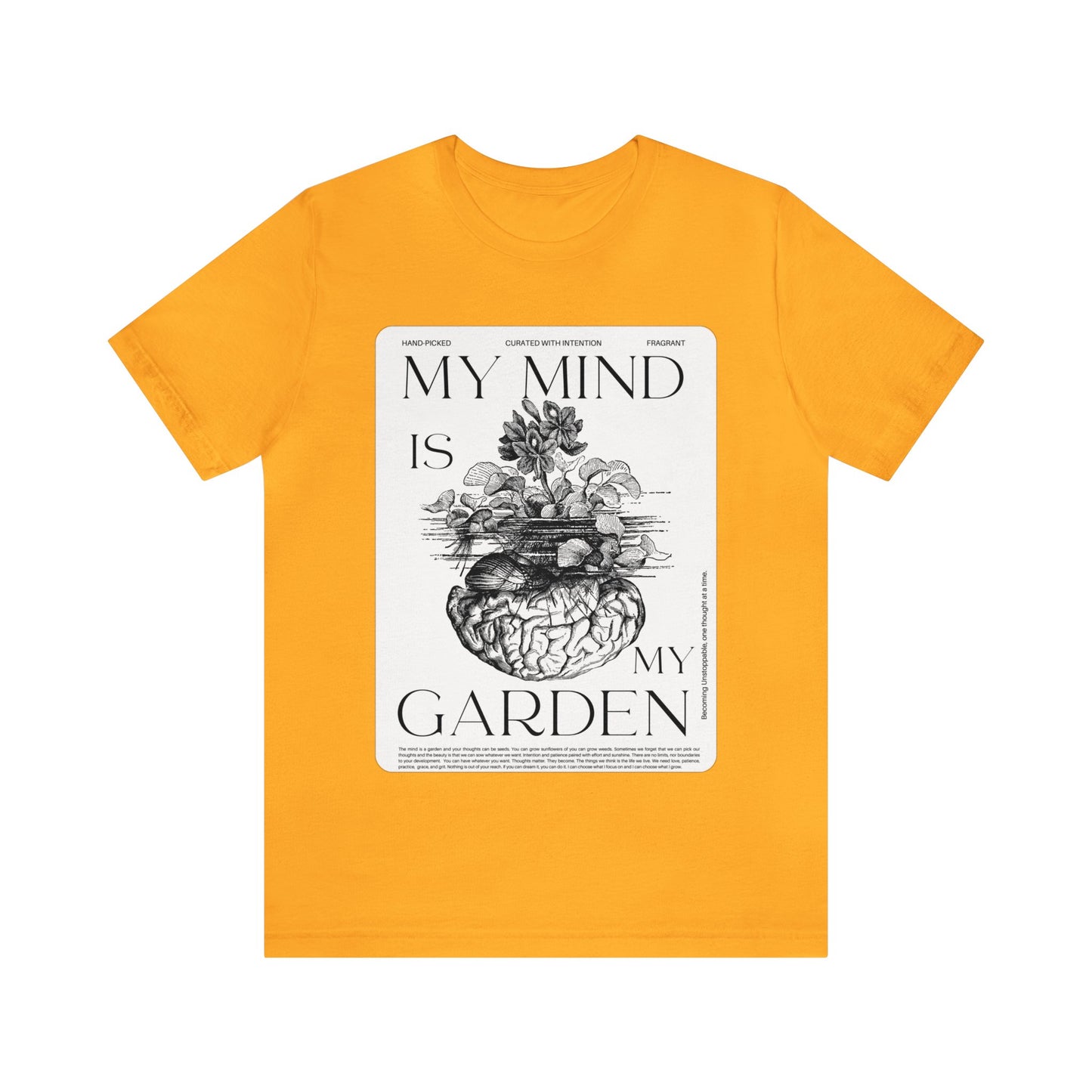 Mind Garden -Unisex Jersey Short Sleeve Tee