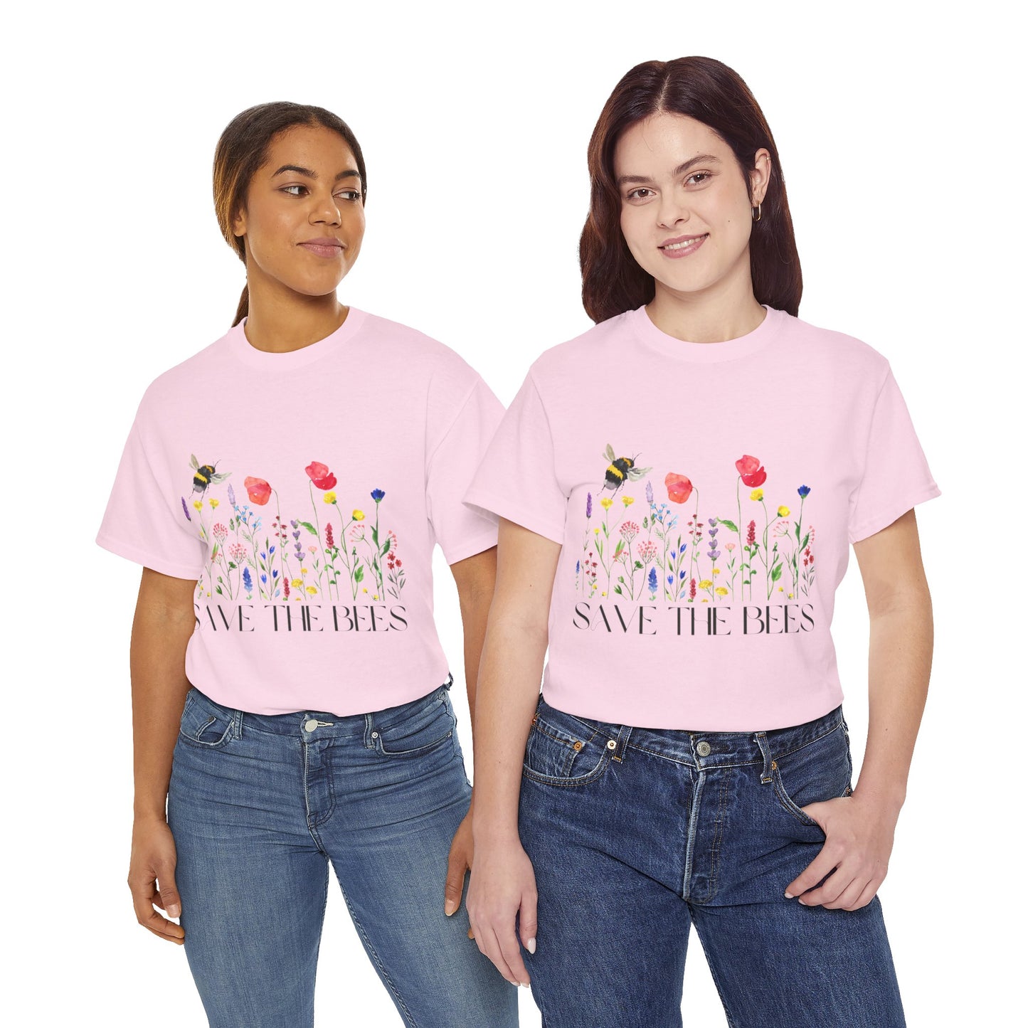 Save the Bees, Please! Unisex Heavy Cotton