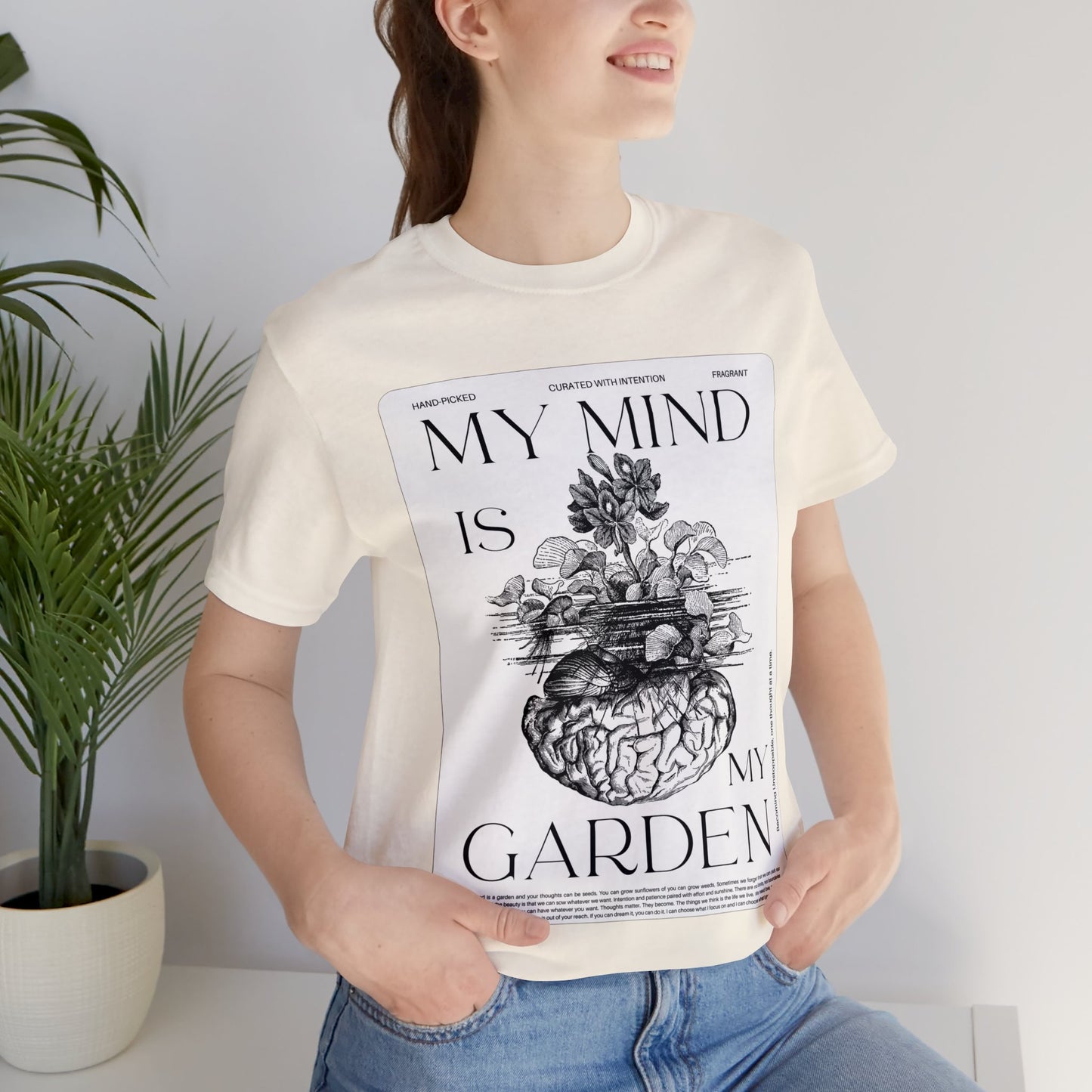 Mind Garden -Unisex Jersey Short Sleeve Tee