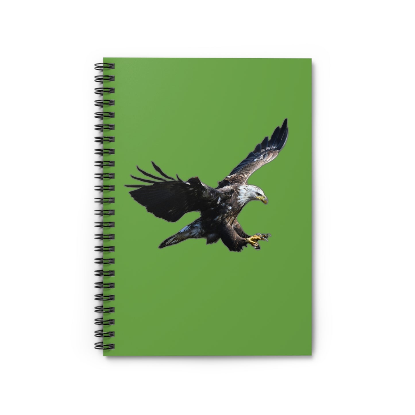 Eagle Landing Spiral Notebook - Ruled Line