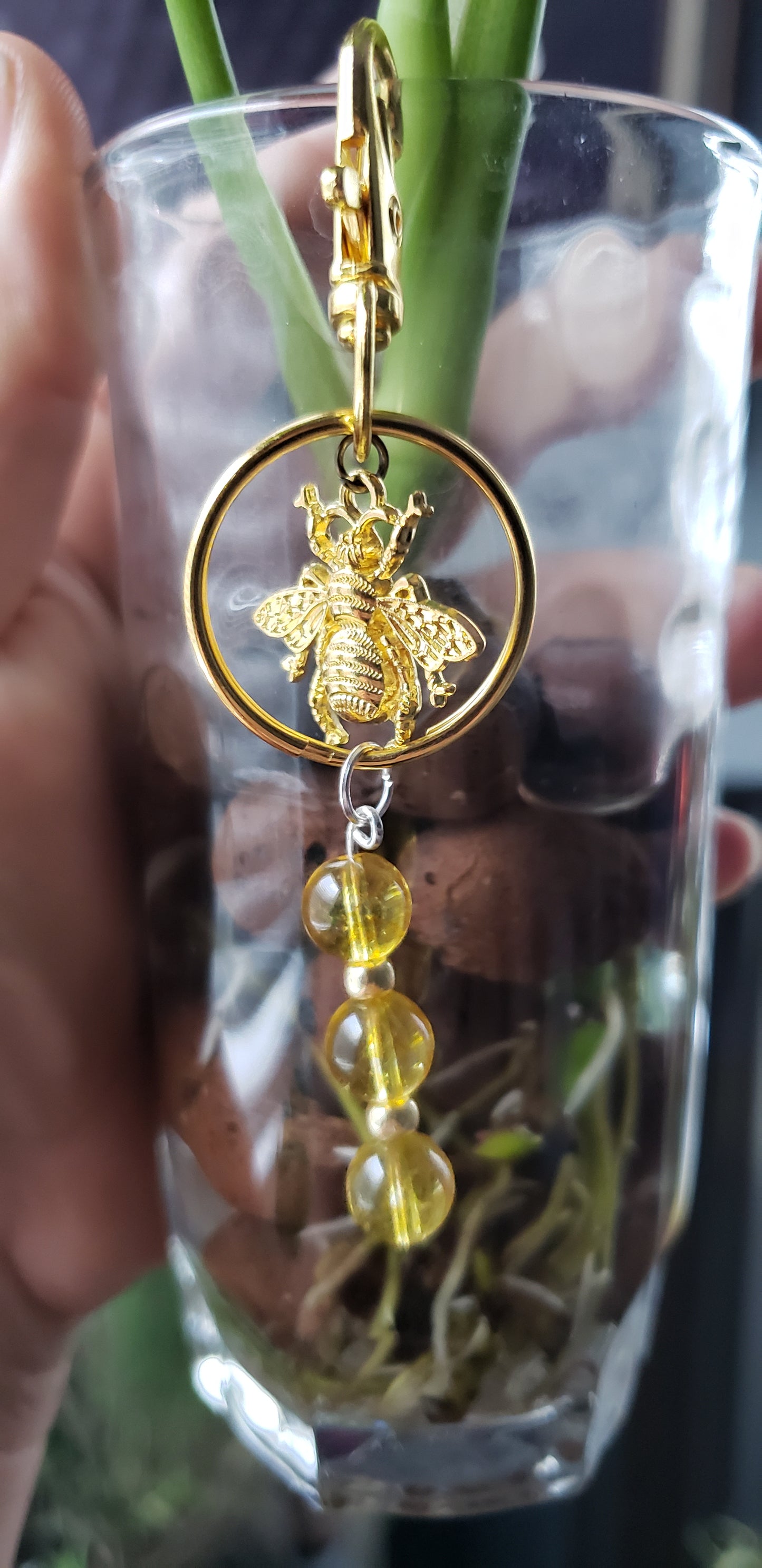 Citrine Bee-chain