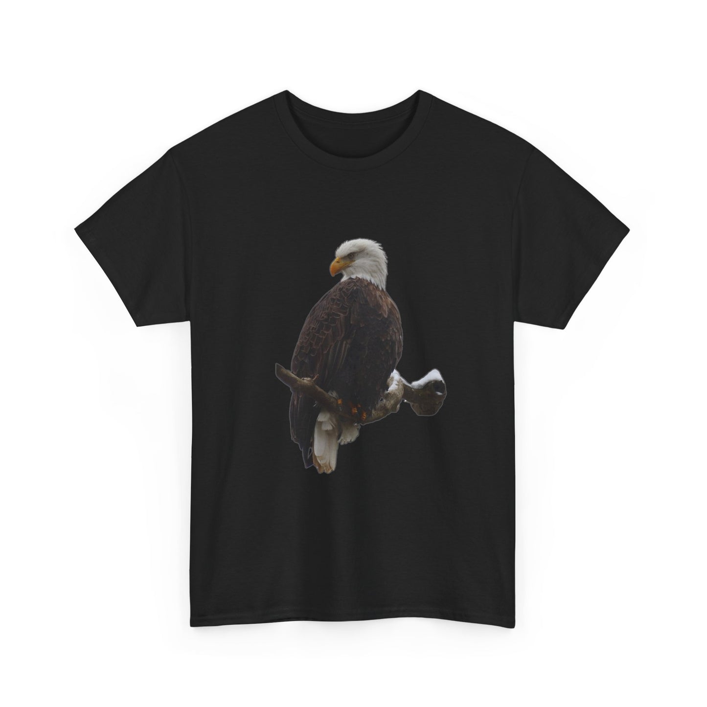 Eagle on Branch Unisex Heavy Cotton Tee