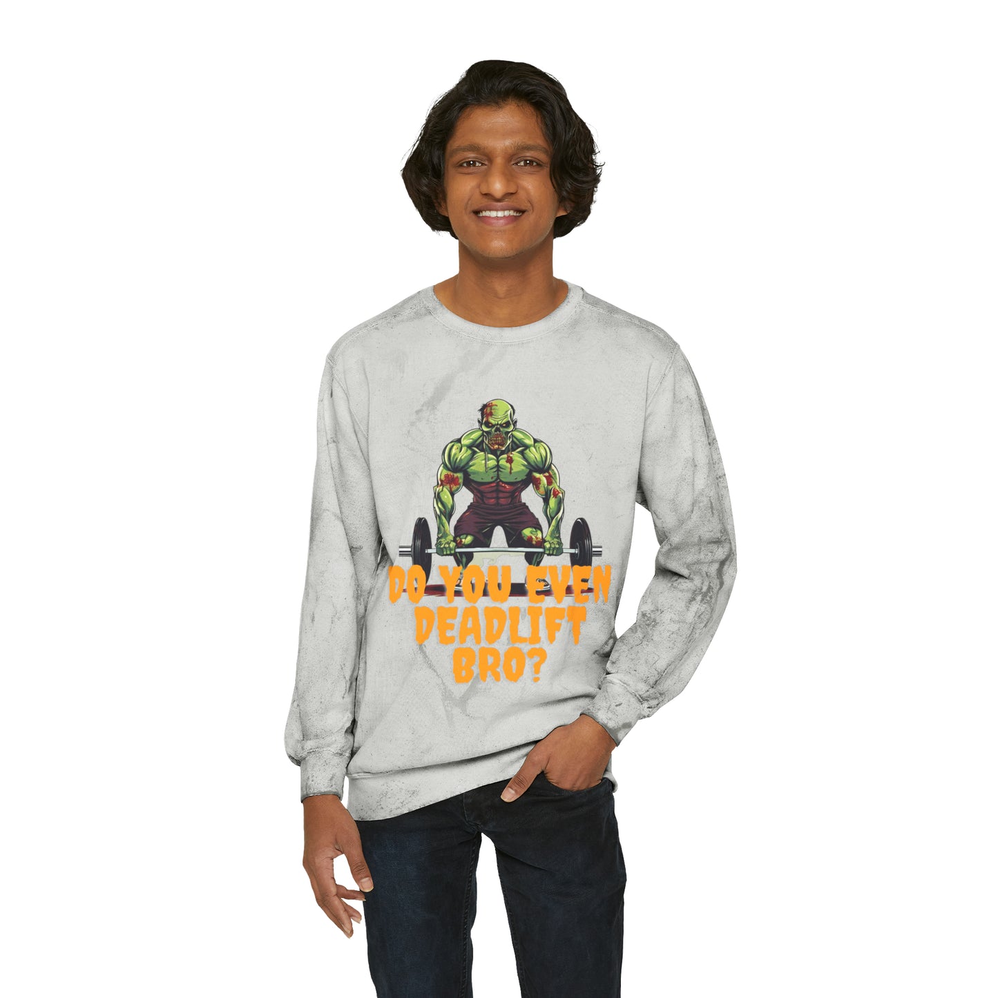 Unisex Color Blast Crewneck Sweatshirt