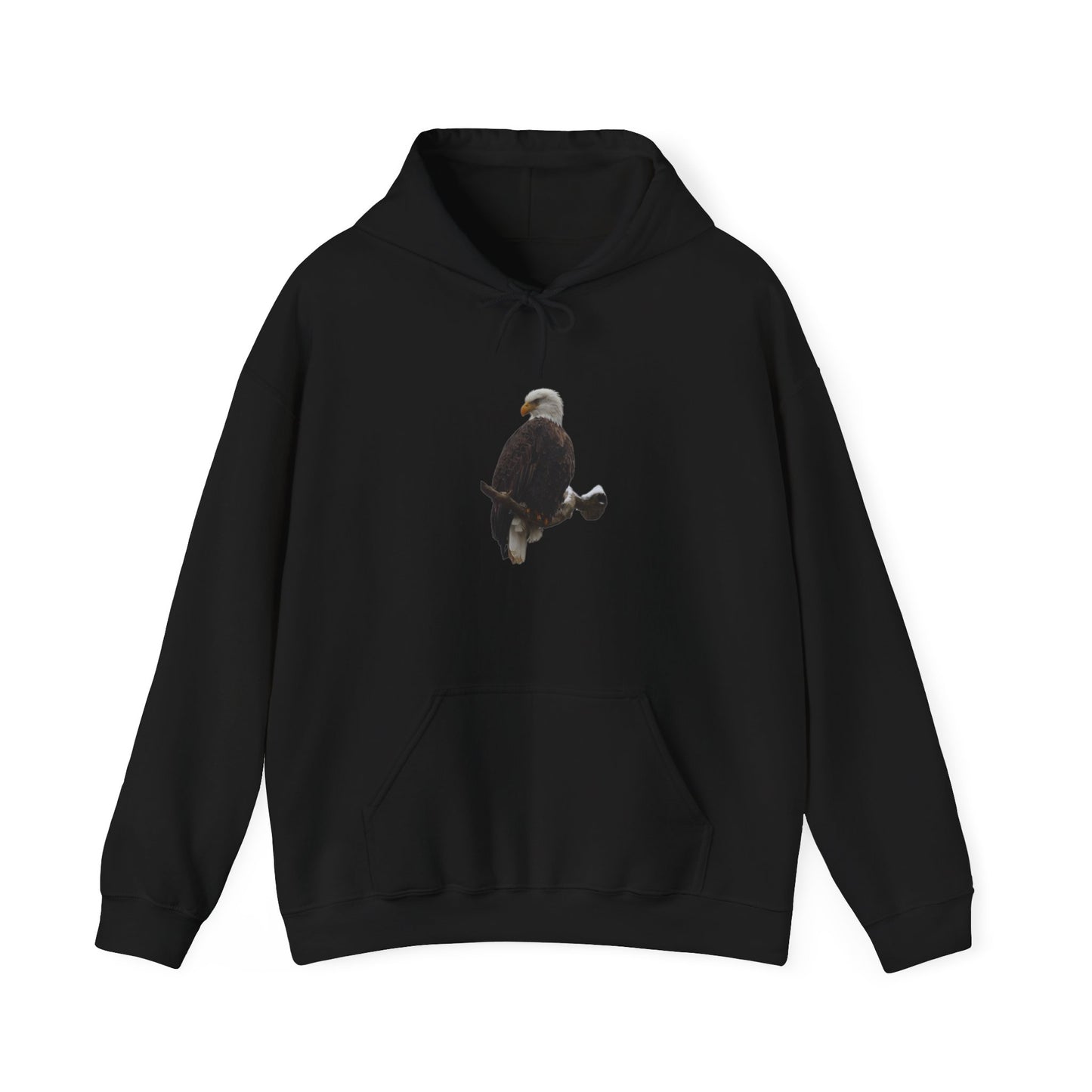 Eagle on Branch DNR Volunteer Hooded Sweatshirt v. 1