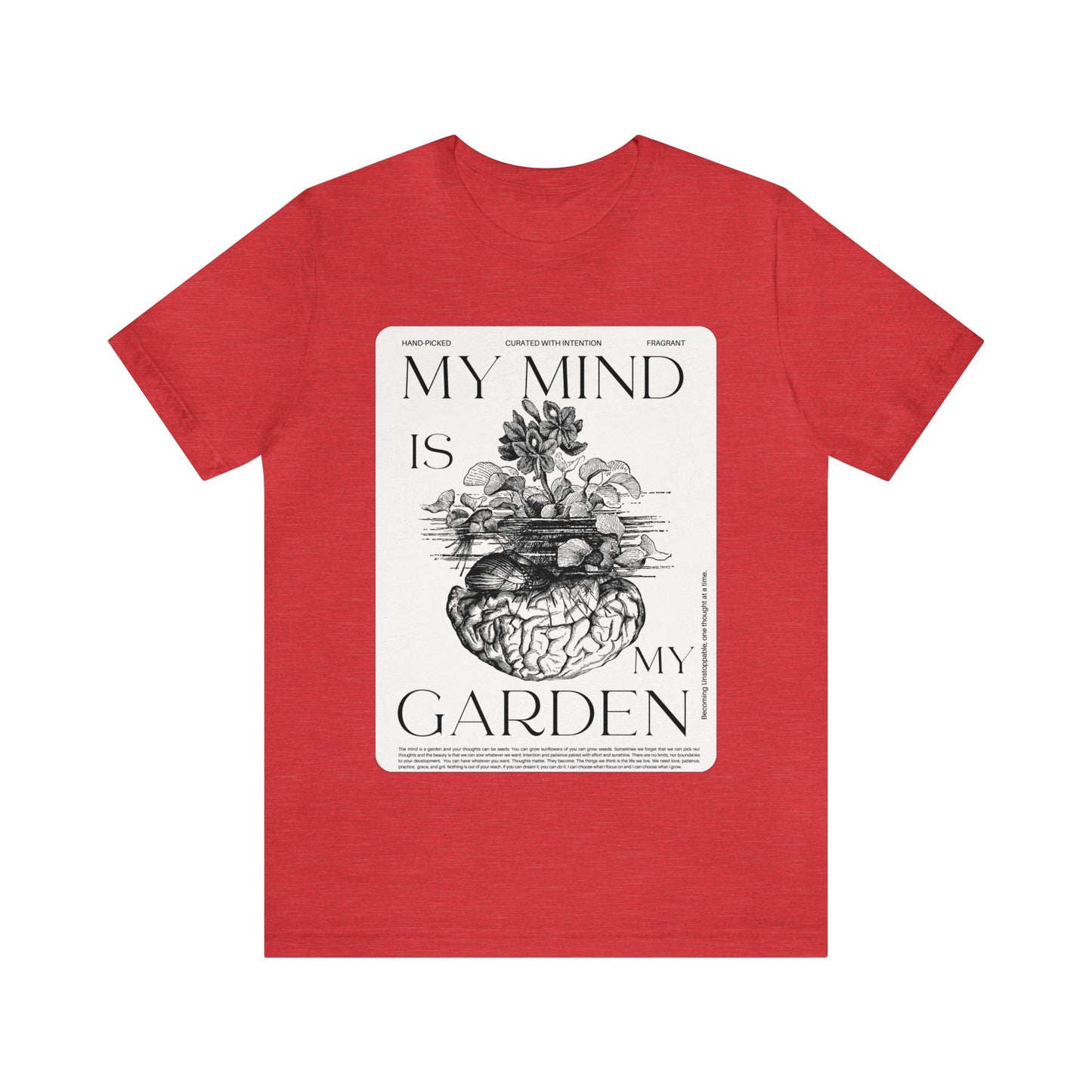 Mind Garden -Unisex Jersey Short Sleeve Tee